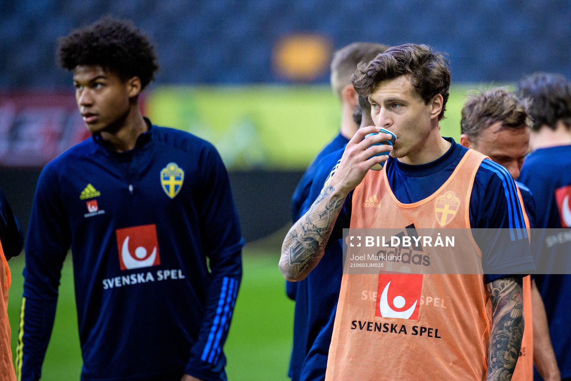 Victor Nilsson Lindelöf of the Swedish national football
