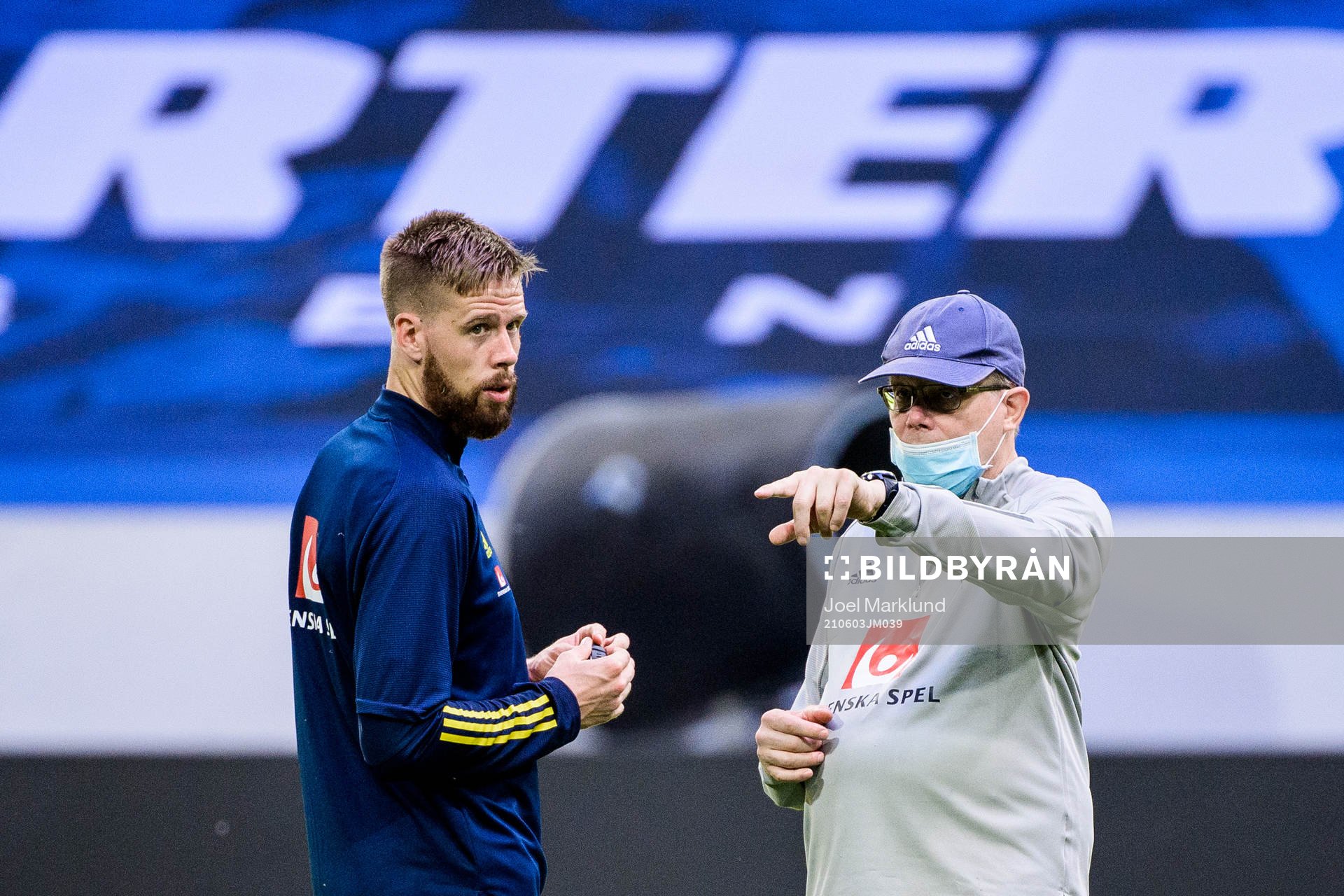 Pontus Jansson and Dale Reese, performance and medical