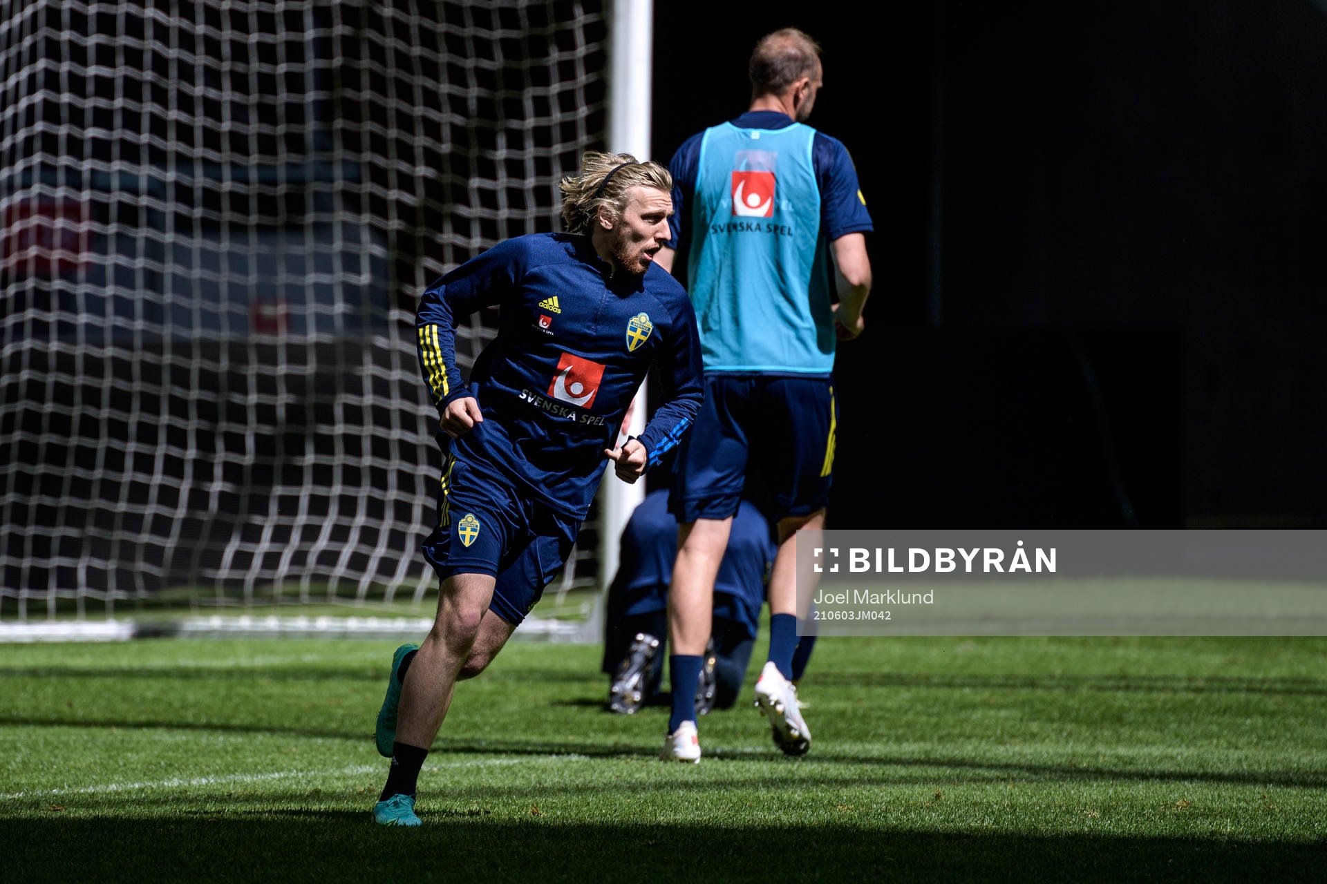 Emil Forsberg of the Swedish national football team