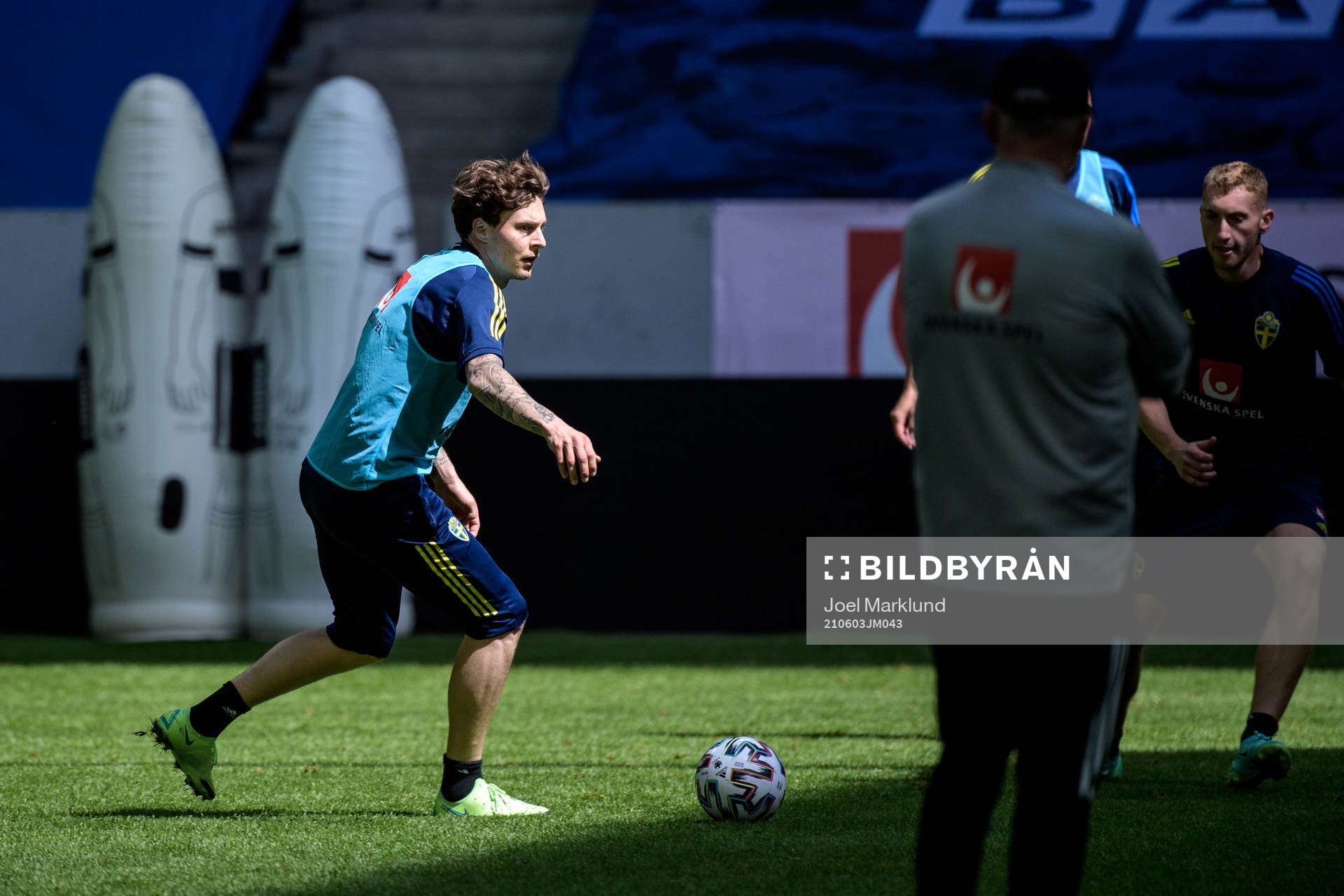 Victor Nilsson Lindelöf of the Swedish national football