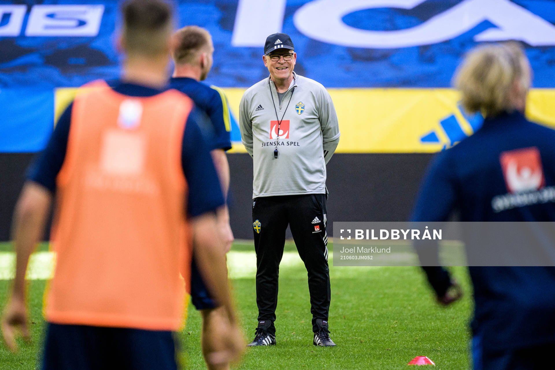 Janne Andersson, head coach of the Swedish national
