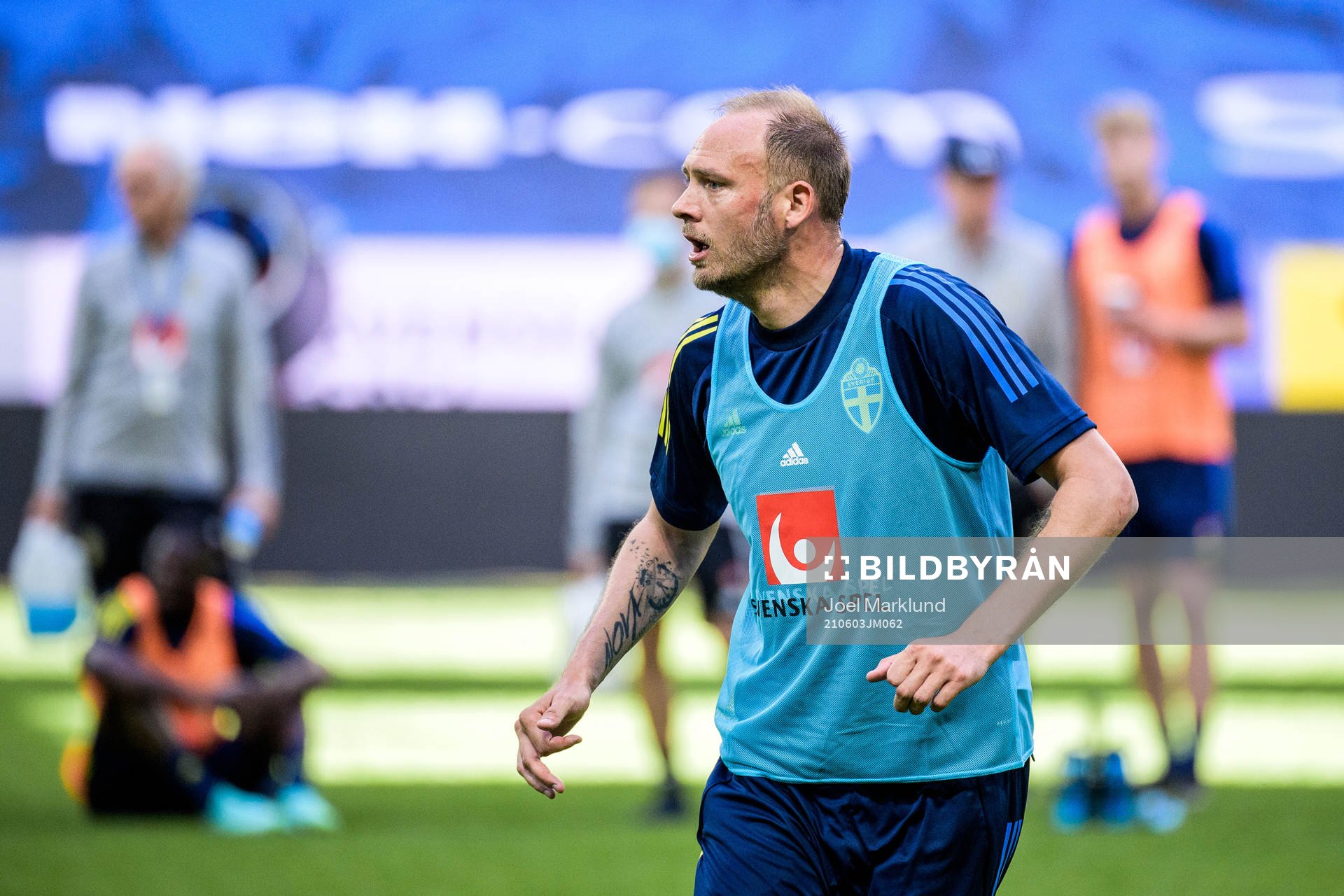 Andreas Granqvist  of the Swedish national football team