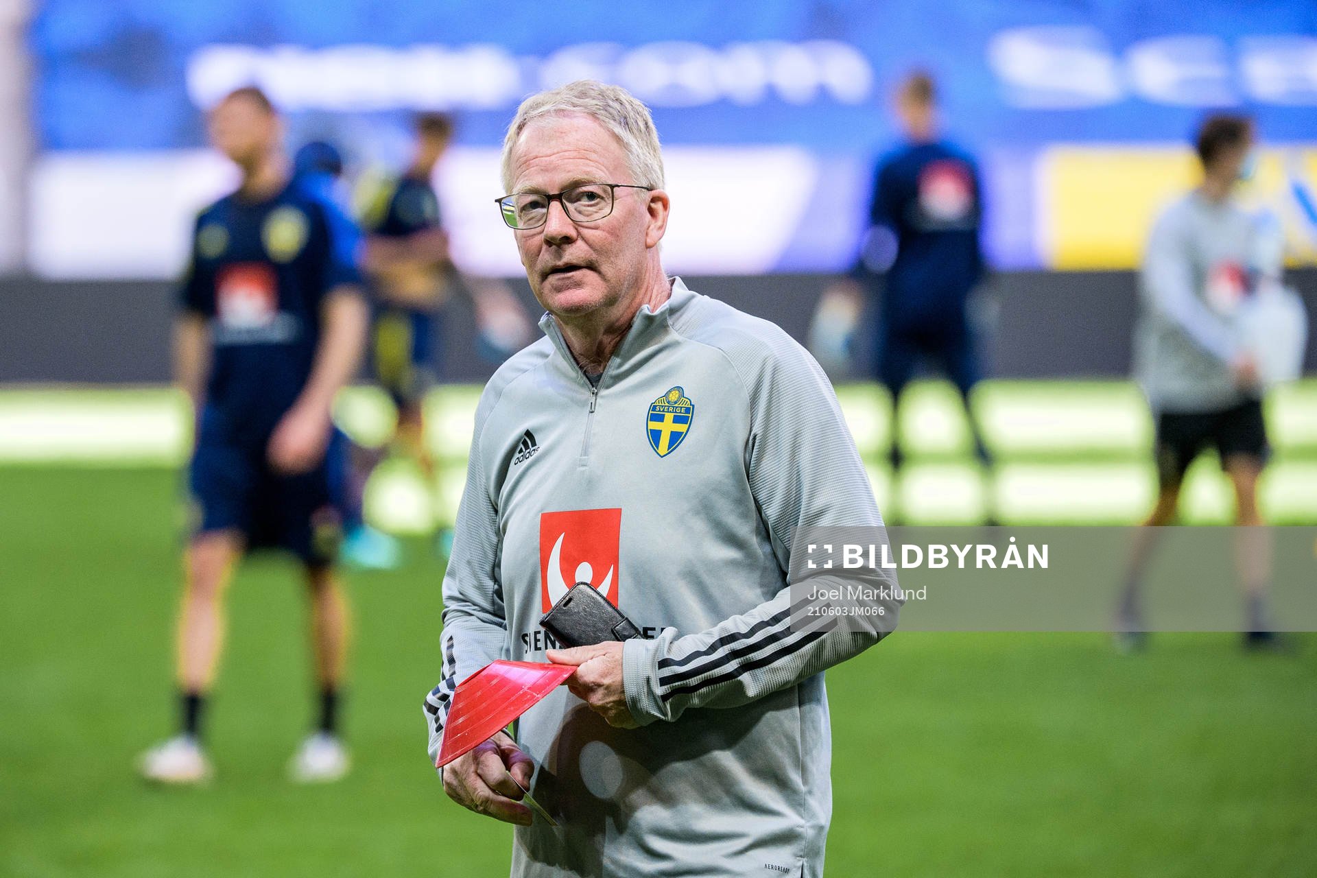 Lasse Jacobsson, scout of the Swedish national football team