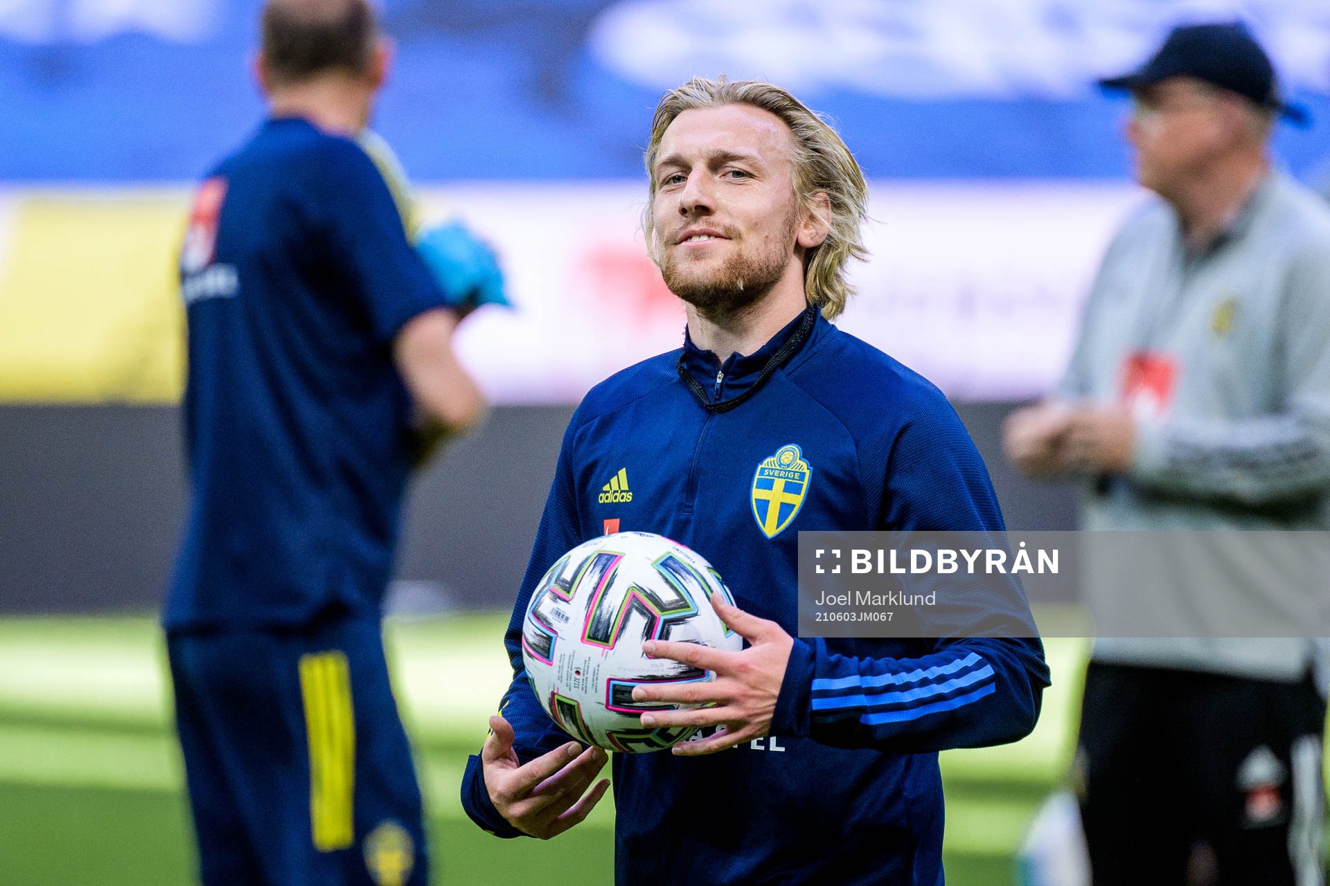 Emil Forsberg of the Swedish national football team