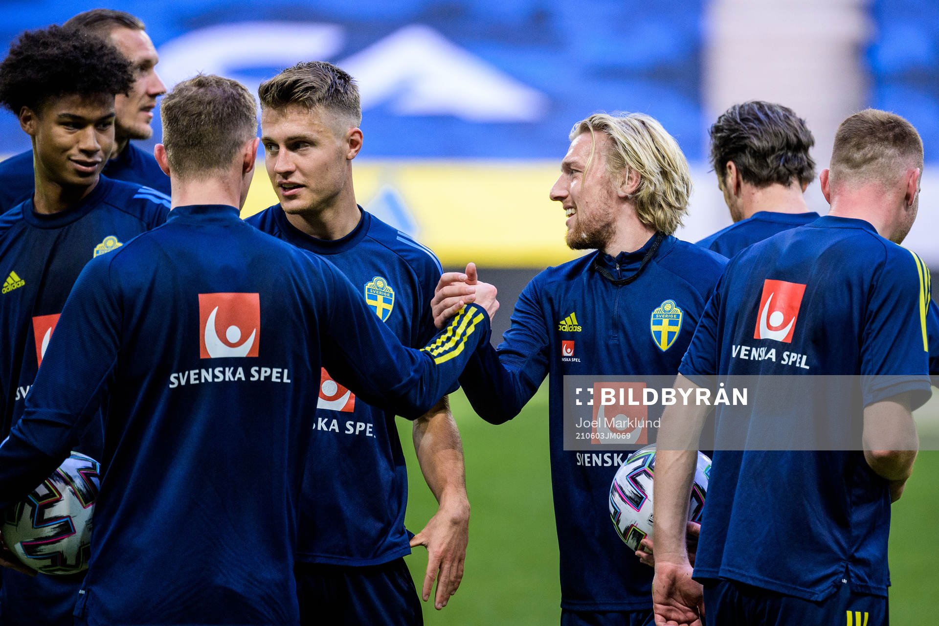 Emil Forsberg of the Swedish national football team