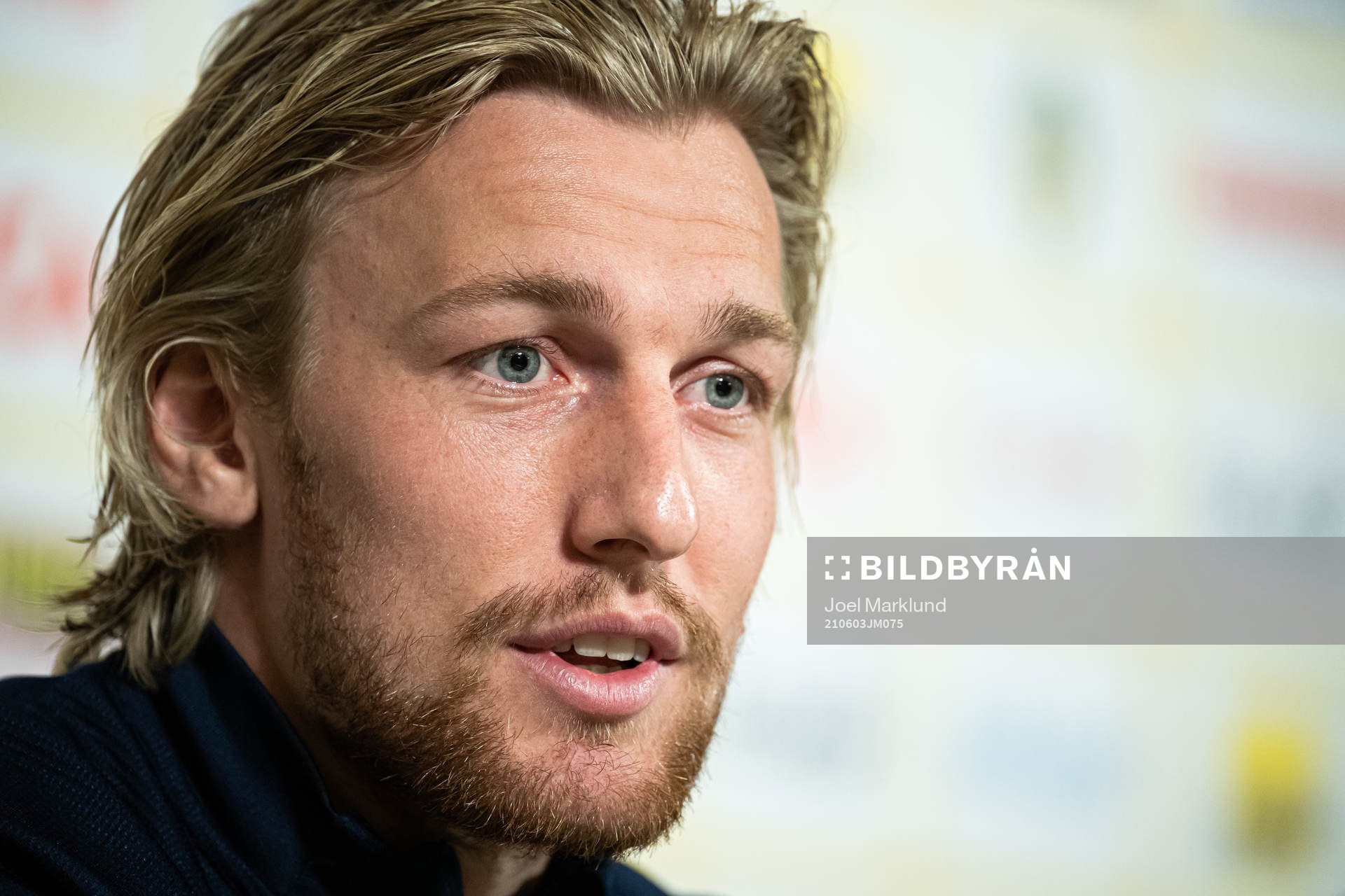 Emil Forsberg of the Swedish national football team