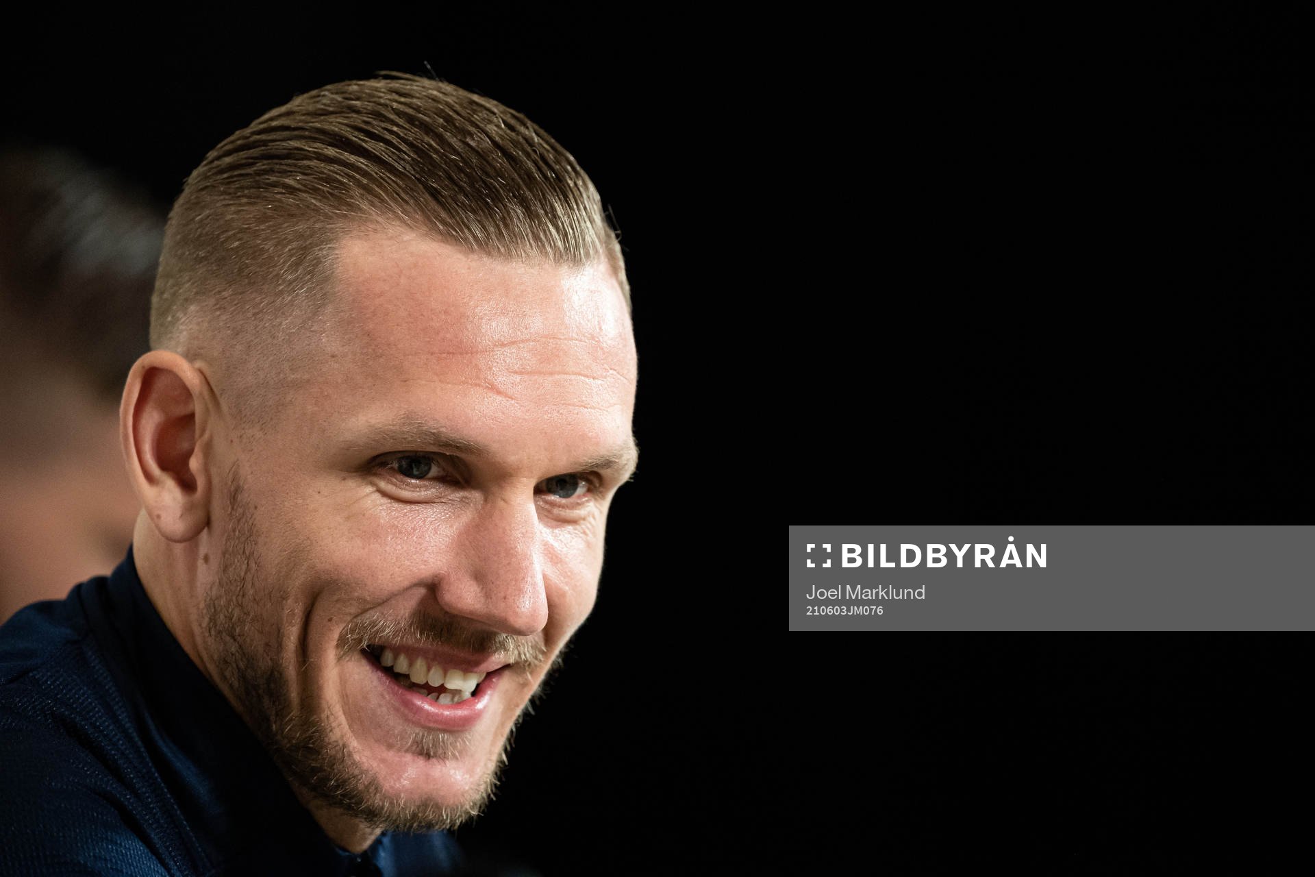 Robin Olsen of the Swedish national football team