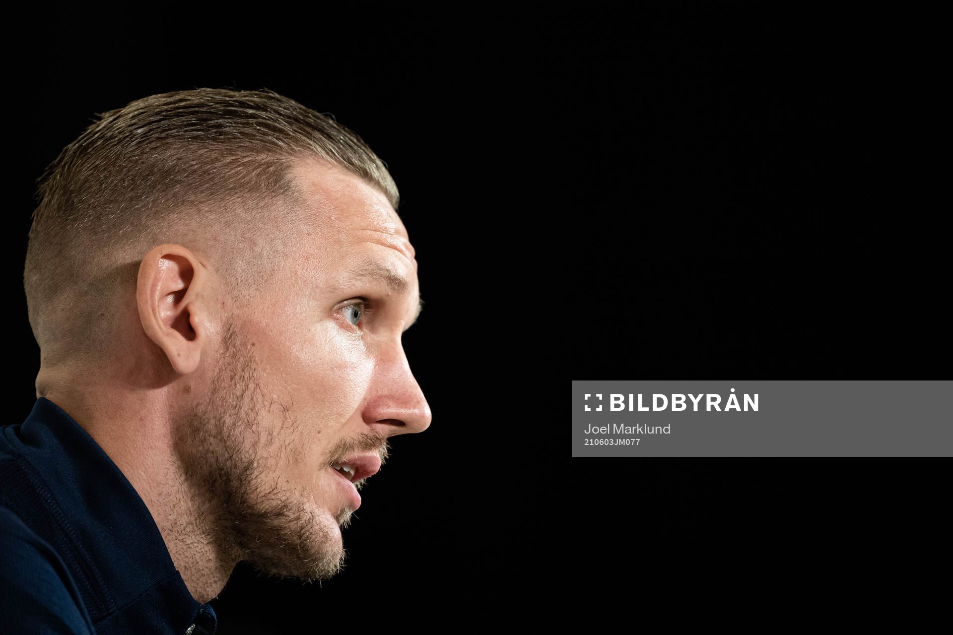 Robin Olsen of the Swedish national football team