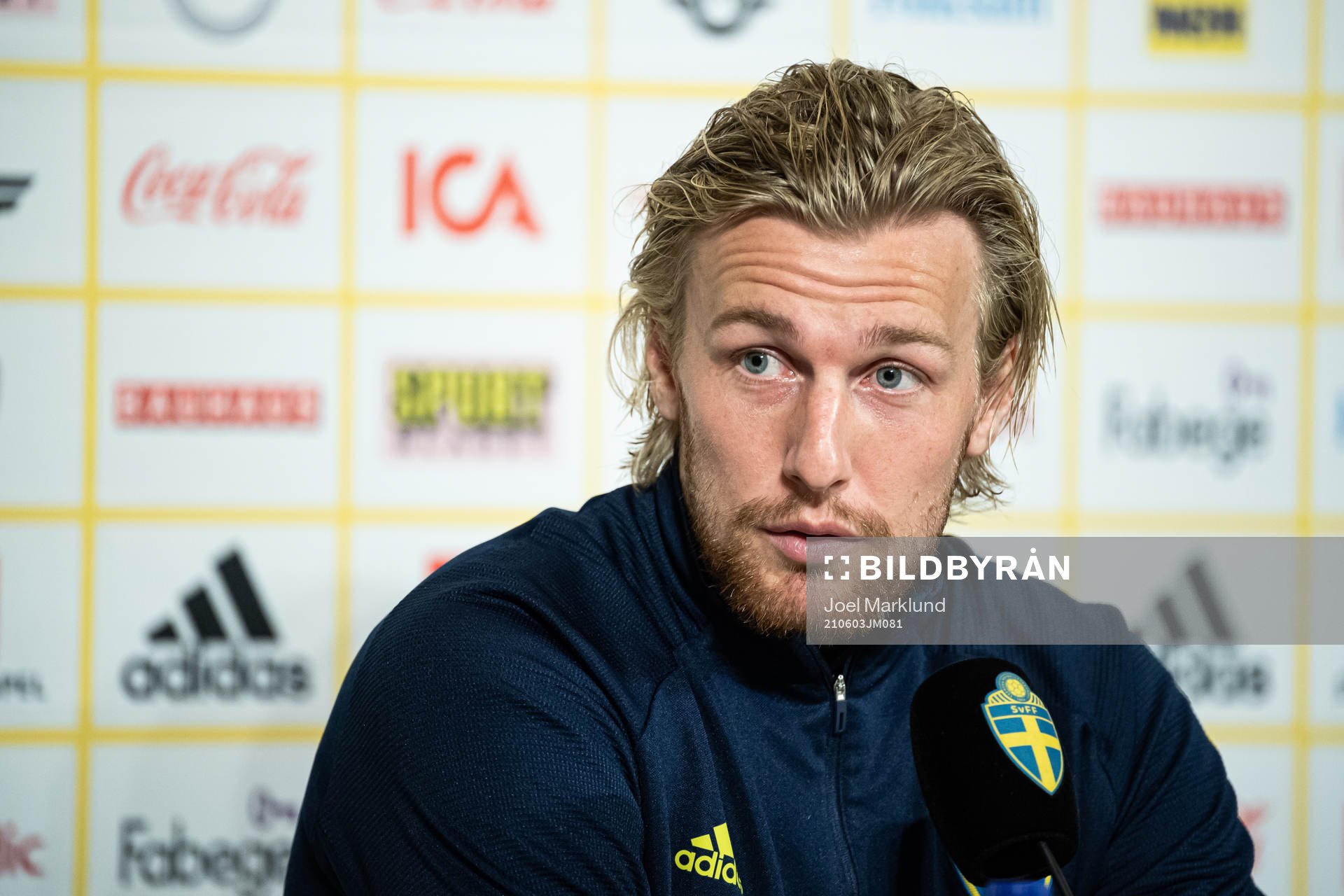Emil Forsberg of the Swedish national football team