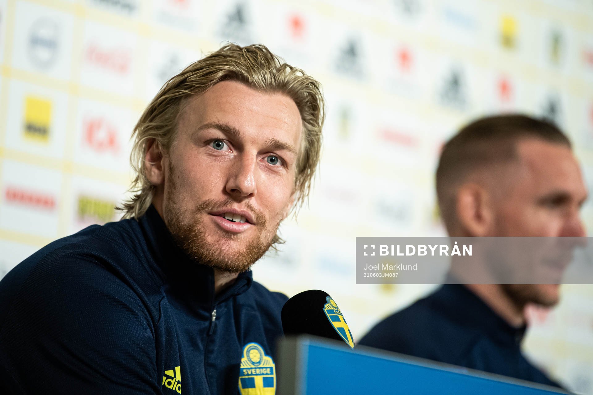 Emil Forsberg of the Swedish national football team