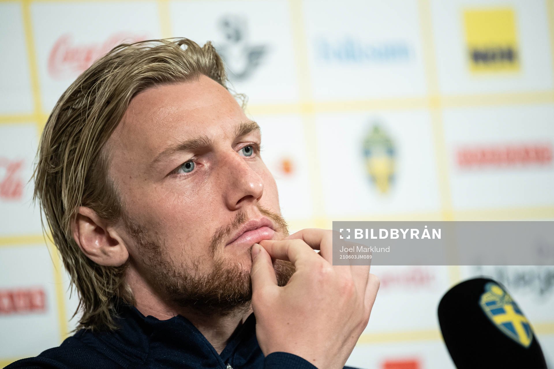 Emil Forsberg of the Swedish national football team