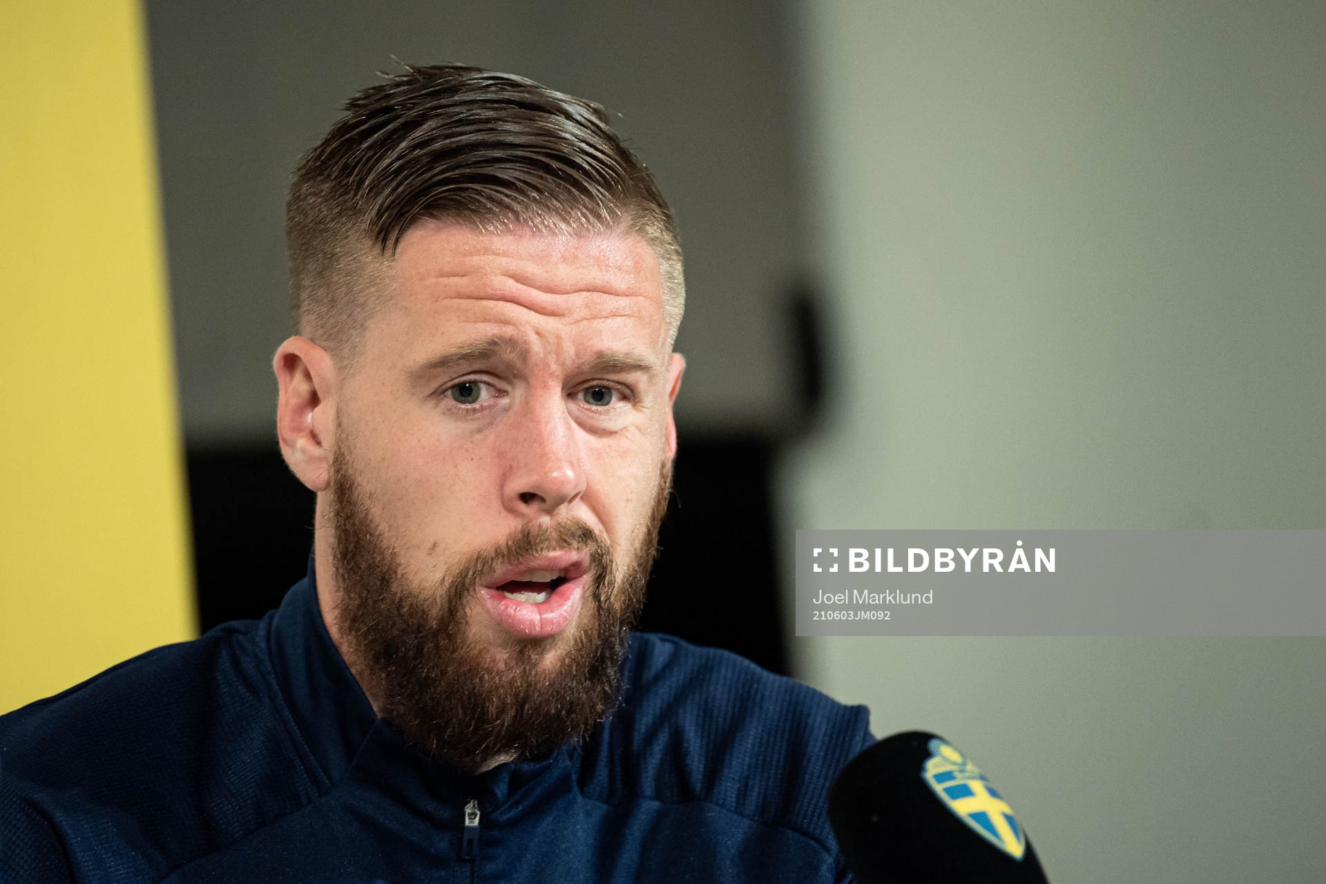 Pontus Jansson of the Swedish national football team