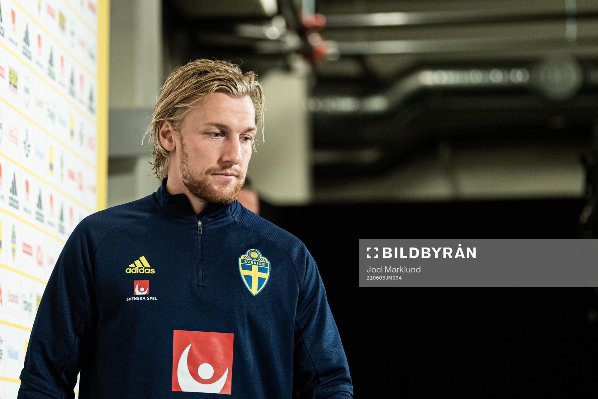Emil Forsberg of the Swedish national football team