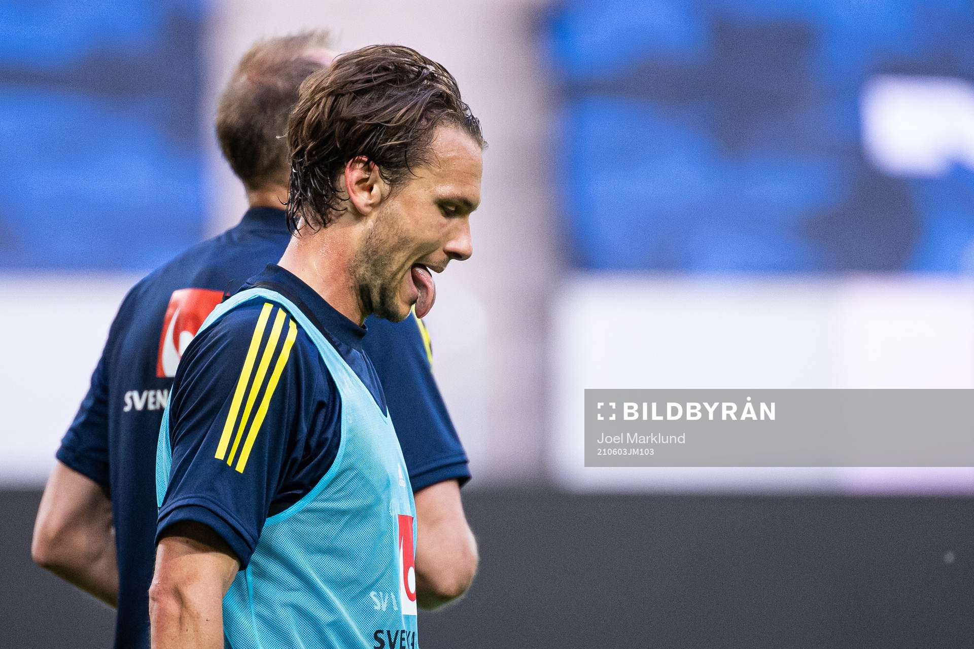 Albin Ekdal of the Swedish national football team