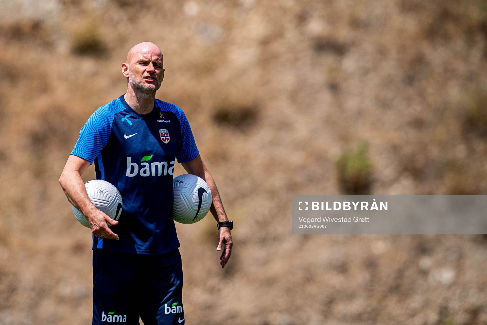 Ståle Solbakken, head coach of the Norwegian national