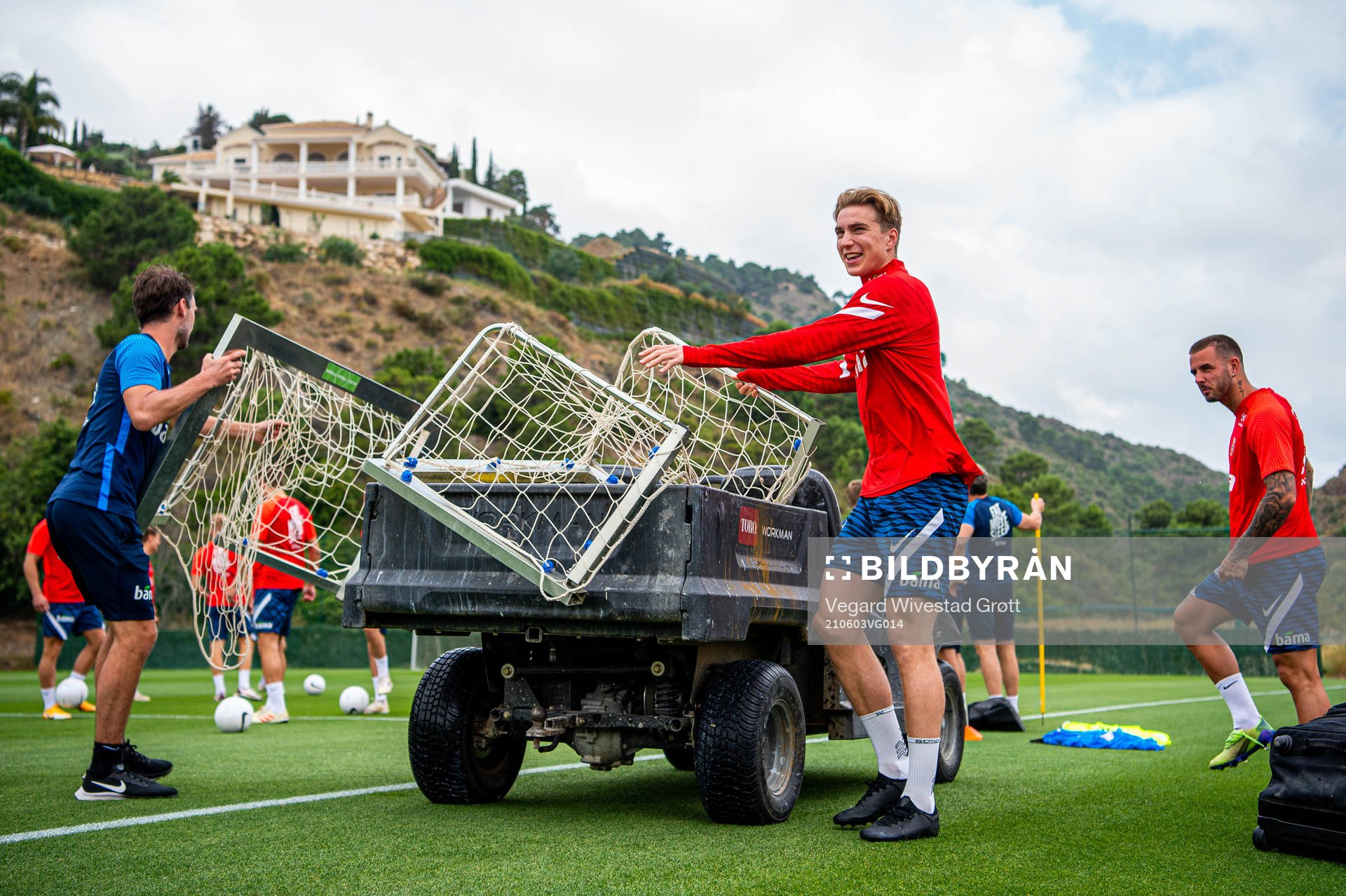 Kristian Thorstvedt of the Norwegian national football team
