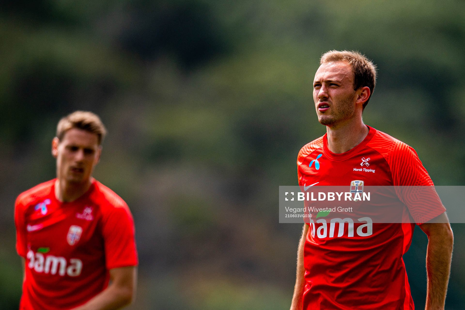 Fredrik Aursnes of the Norwegian national football team