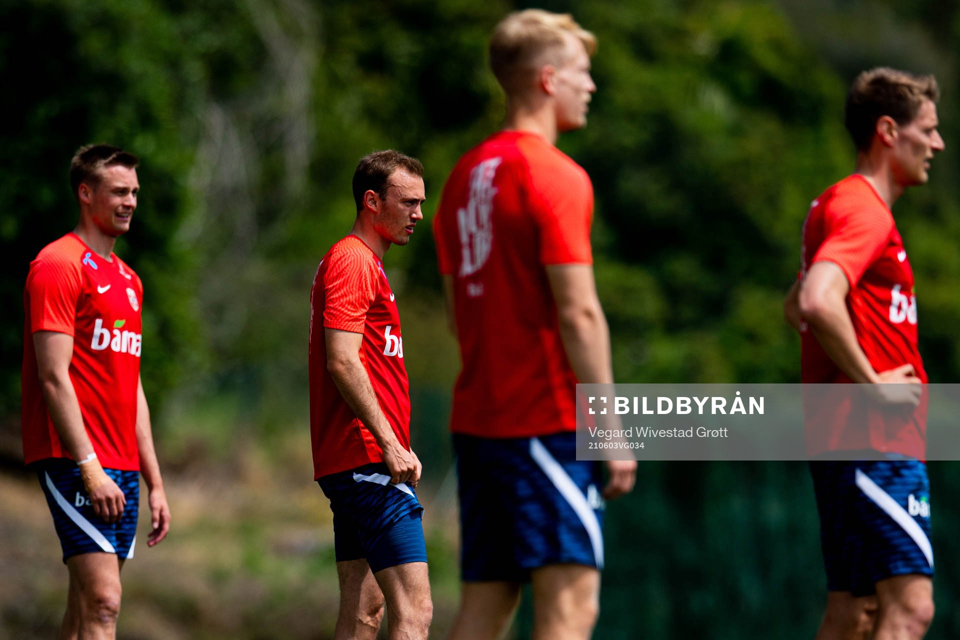 Fredrik Aursnes of the Norwegian national football team