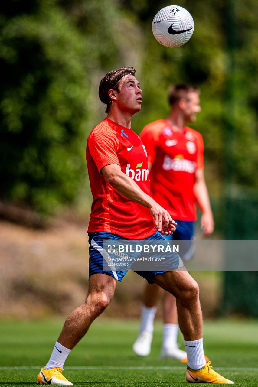 Patrick Berg of the Norwegian national football team