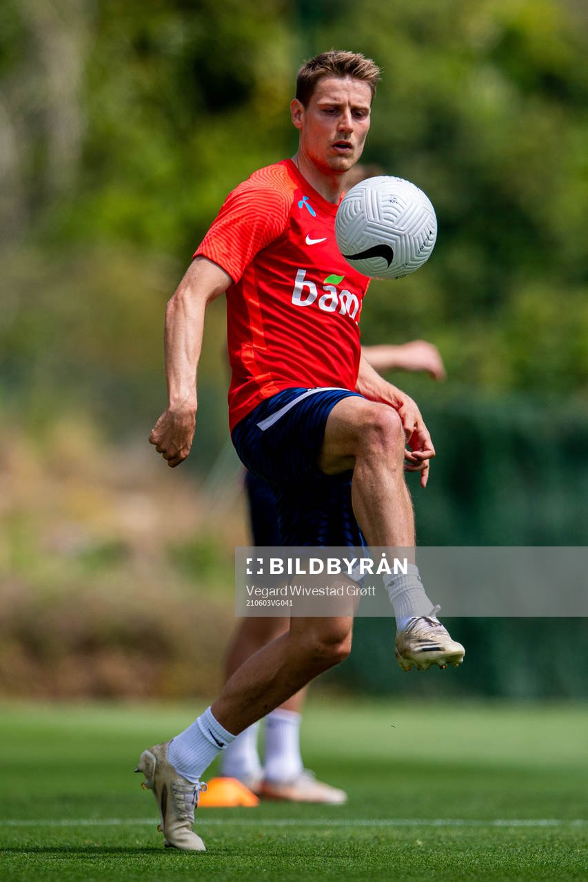 Kristoffer Zachariassen of the Norwegian national football