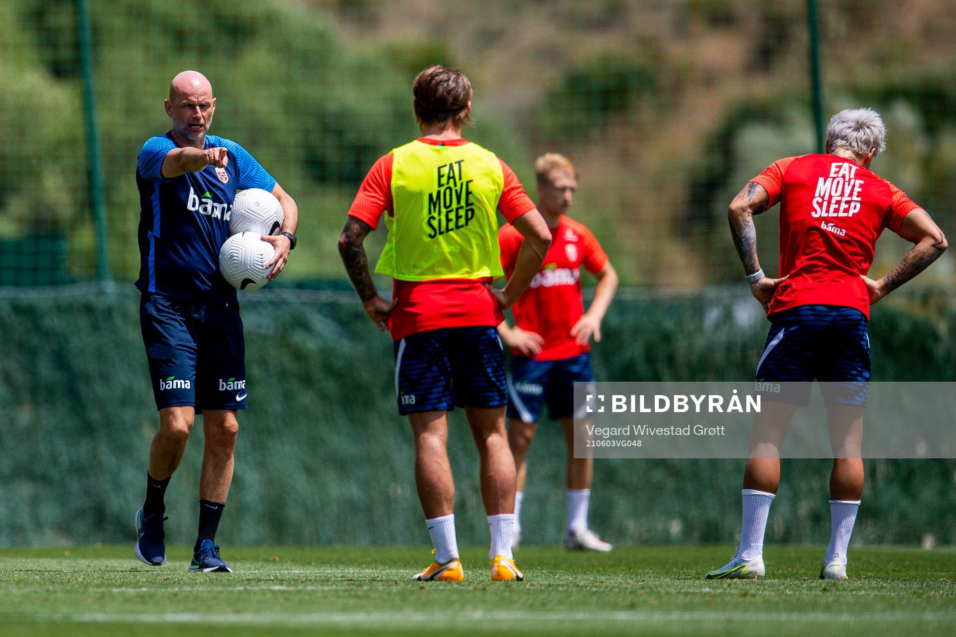 Ståle Solbakken, head coach of the Norwegian national