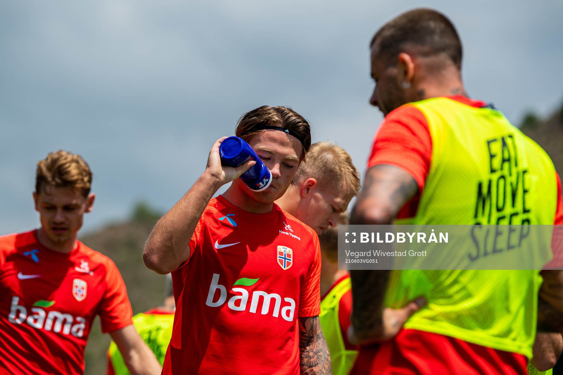 Patrick Berg of the Norwegian national football team