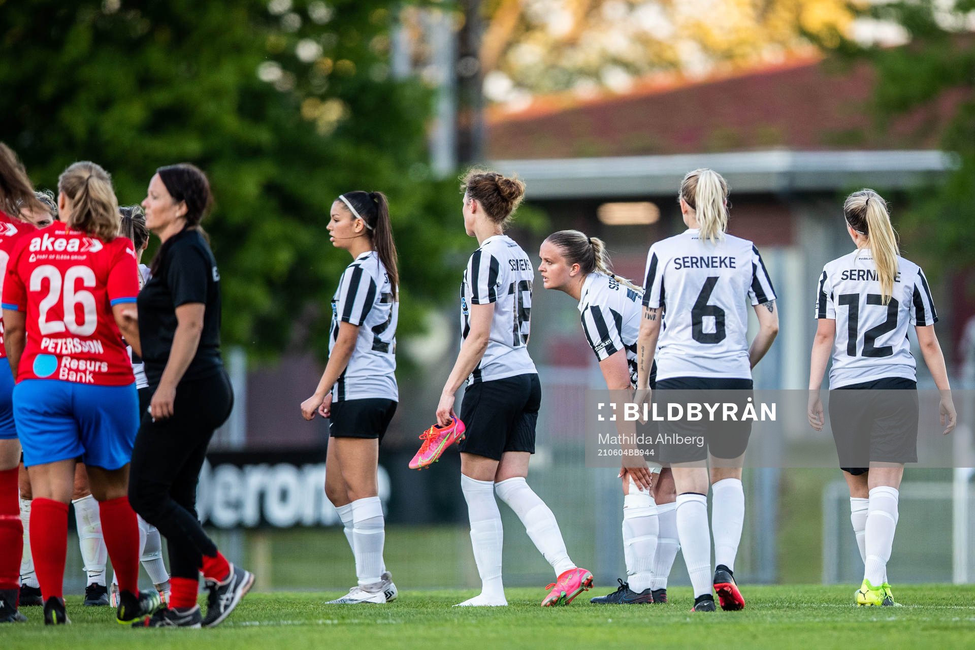Landskronas spelare deppar