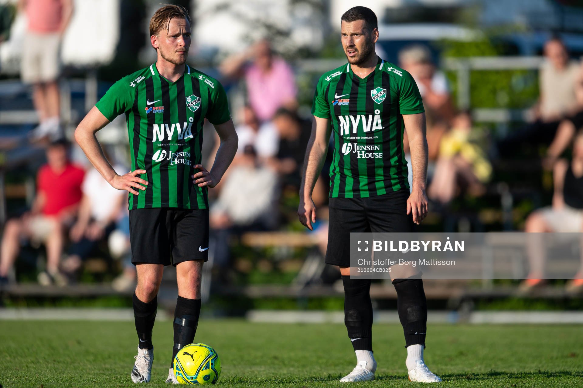 Högaborgs Joel Sundström och Daniel Bennassar Nilsson