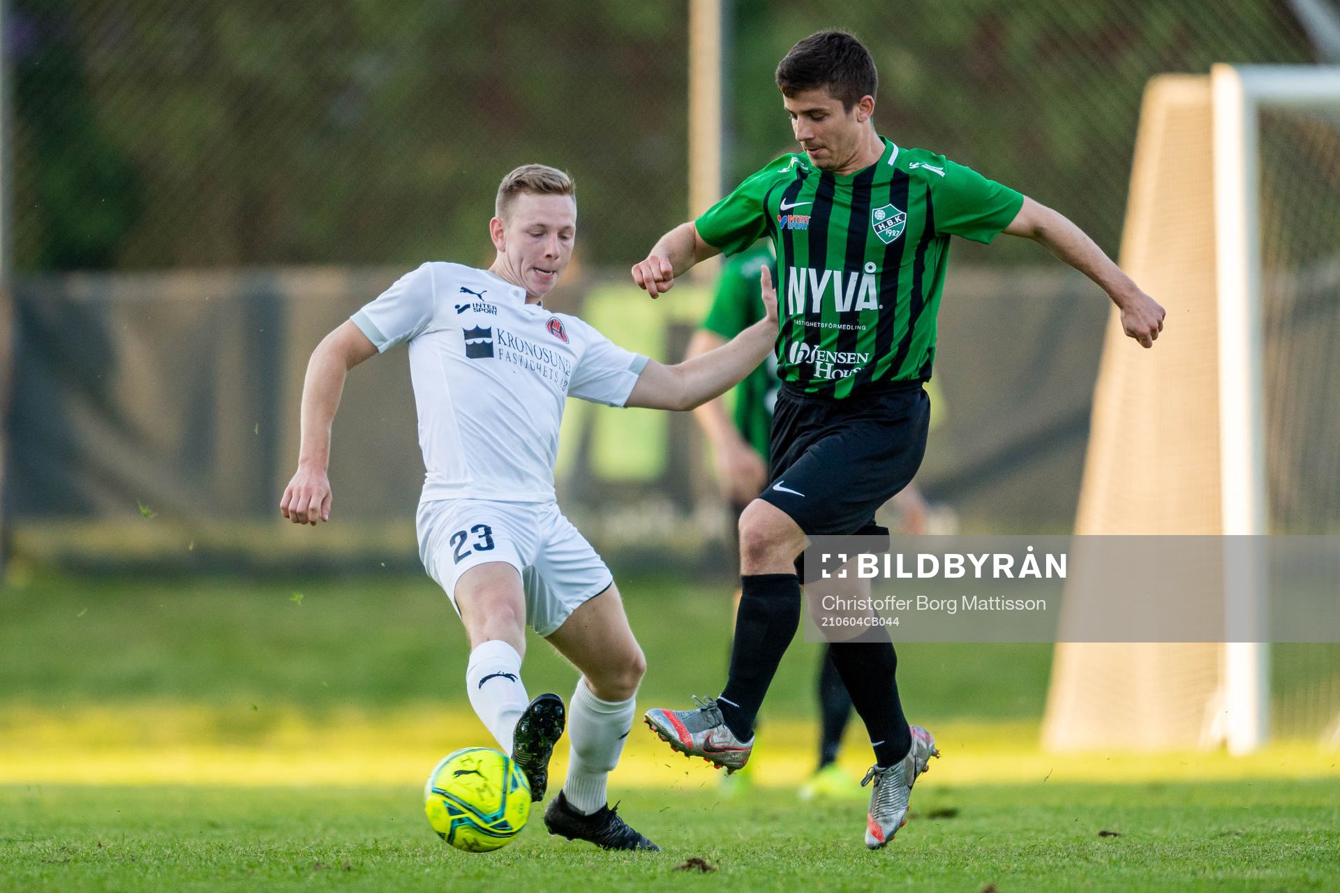 Hittarps Pelle Rosenlind mot Högaborgs Brandon Camacho
