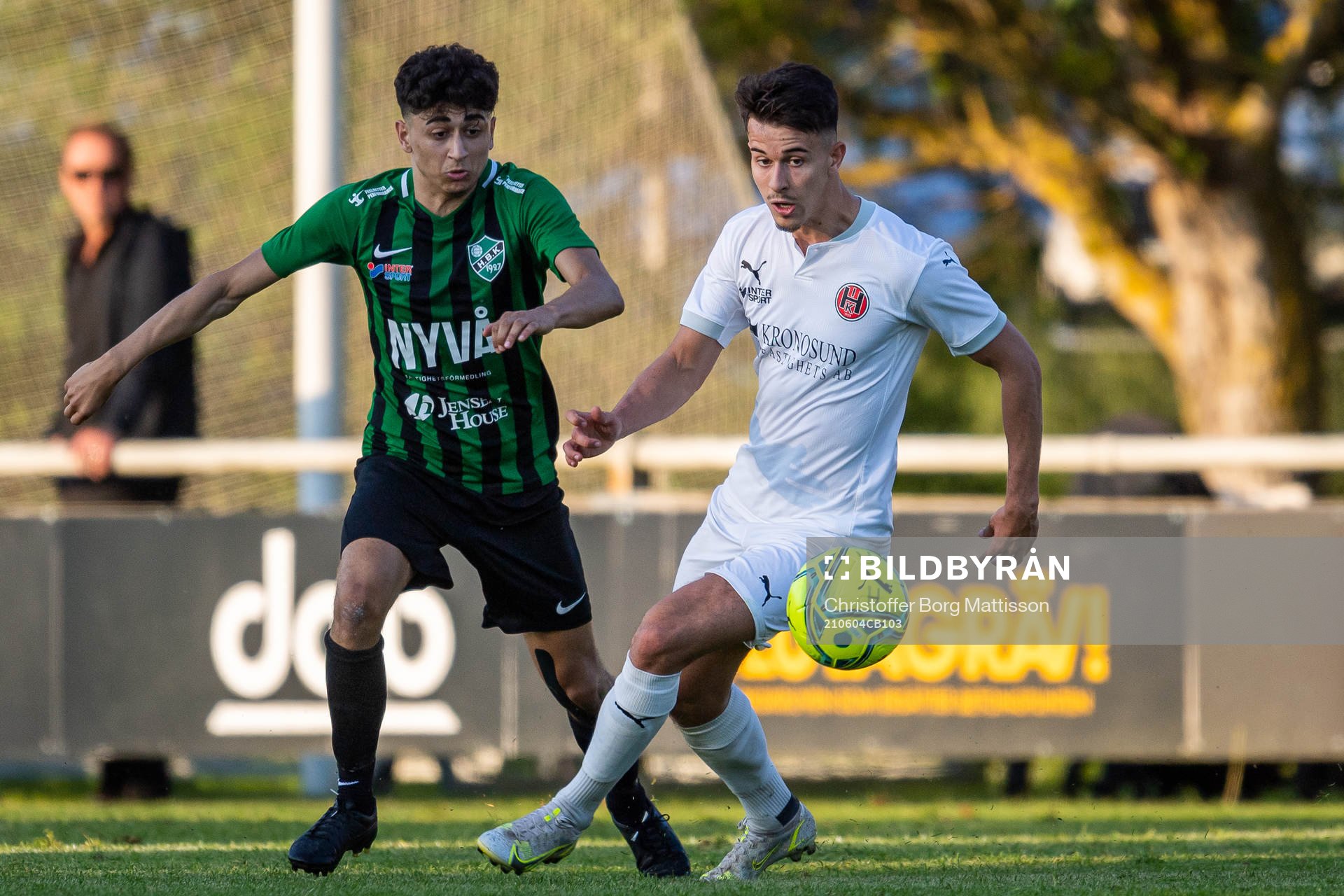 Högaborgs Brandon Camacho Sobek mot Hittarps Teddy Bermudez