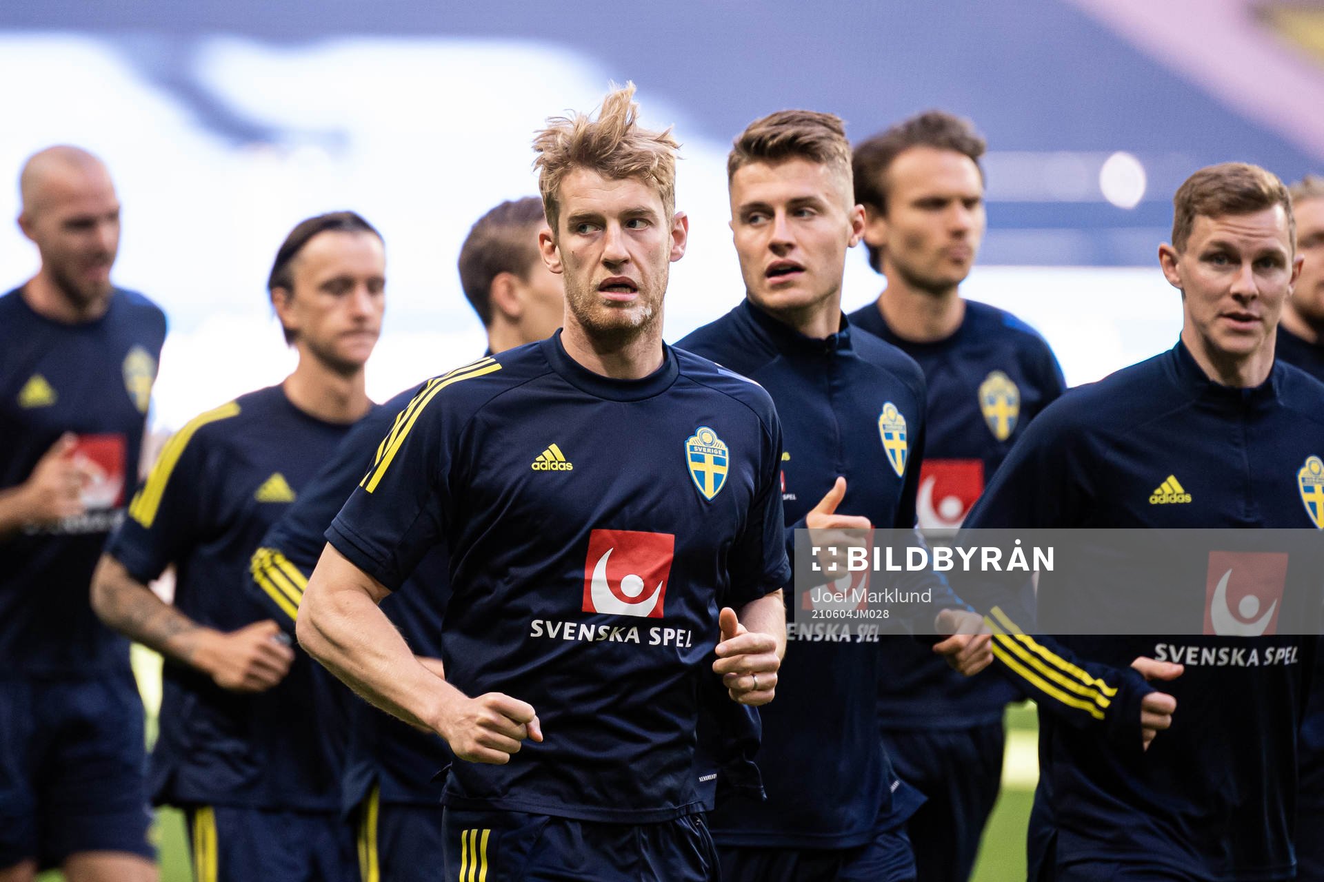 Filip Helander of the Swedish national football team