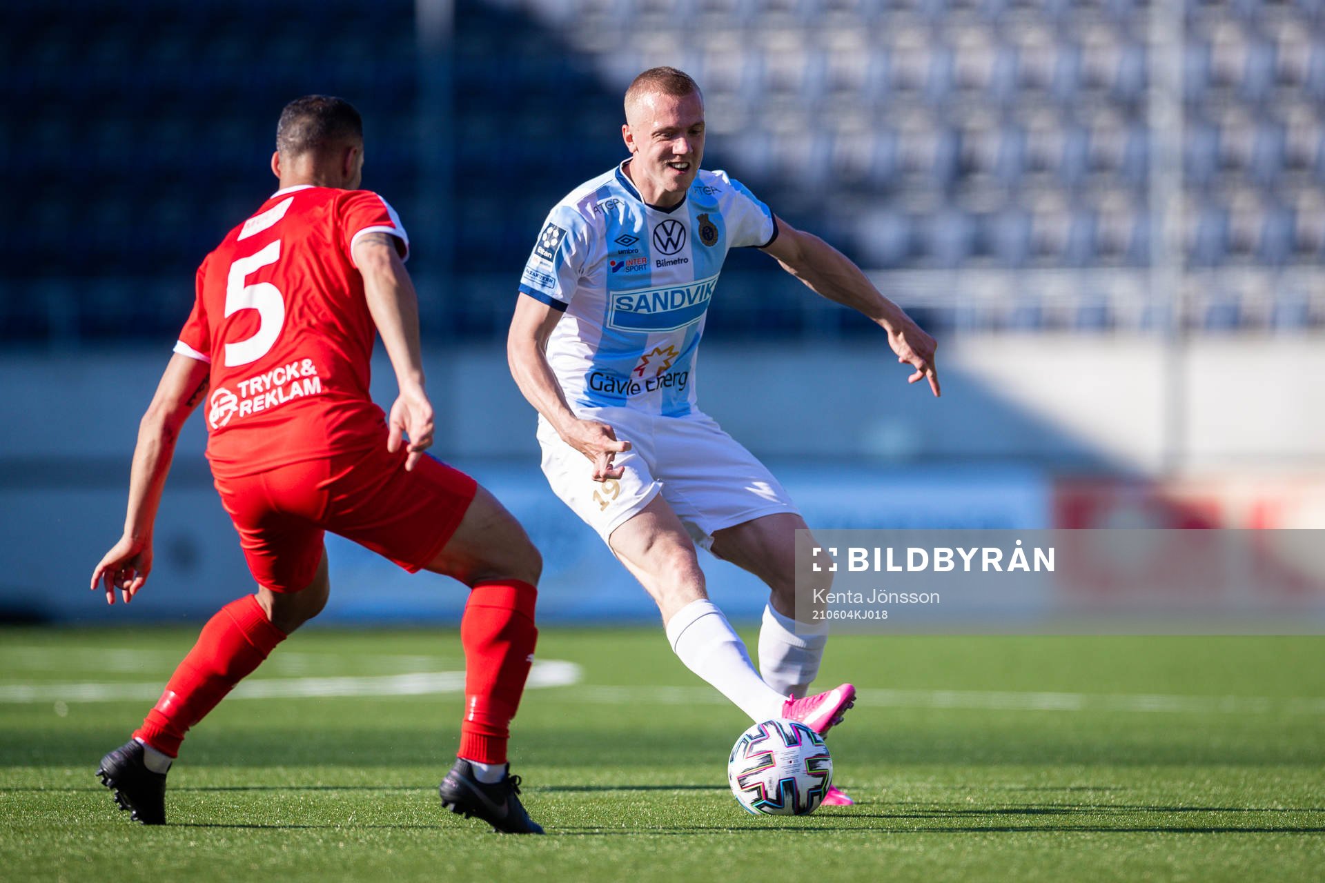 Assyriskas David Durmaz och Gefles Isac Lidberg