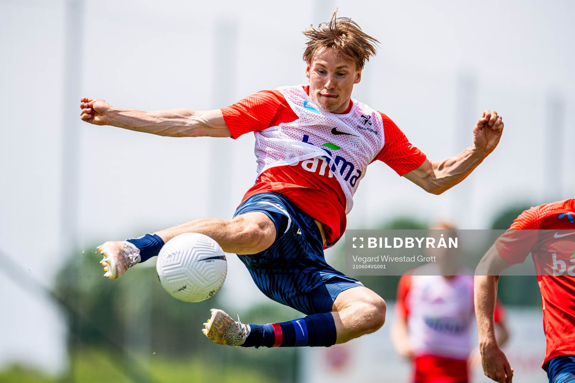 Jonas Svensson of the Norwegian national football team