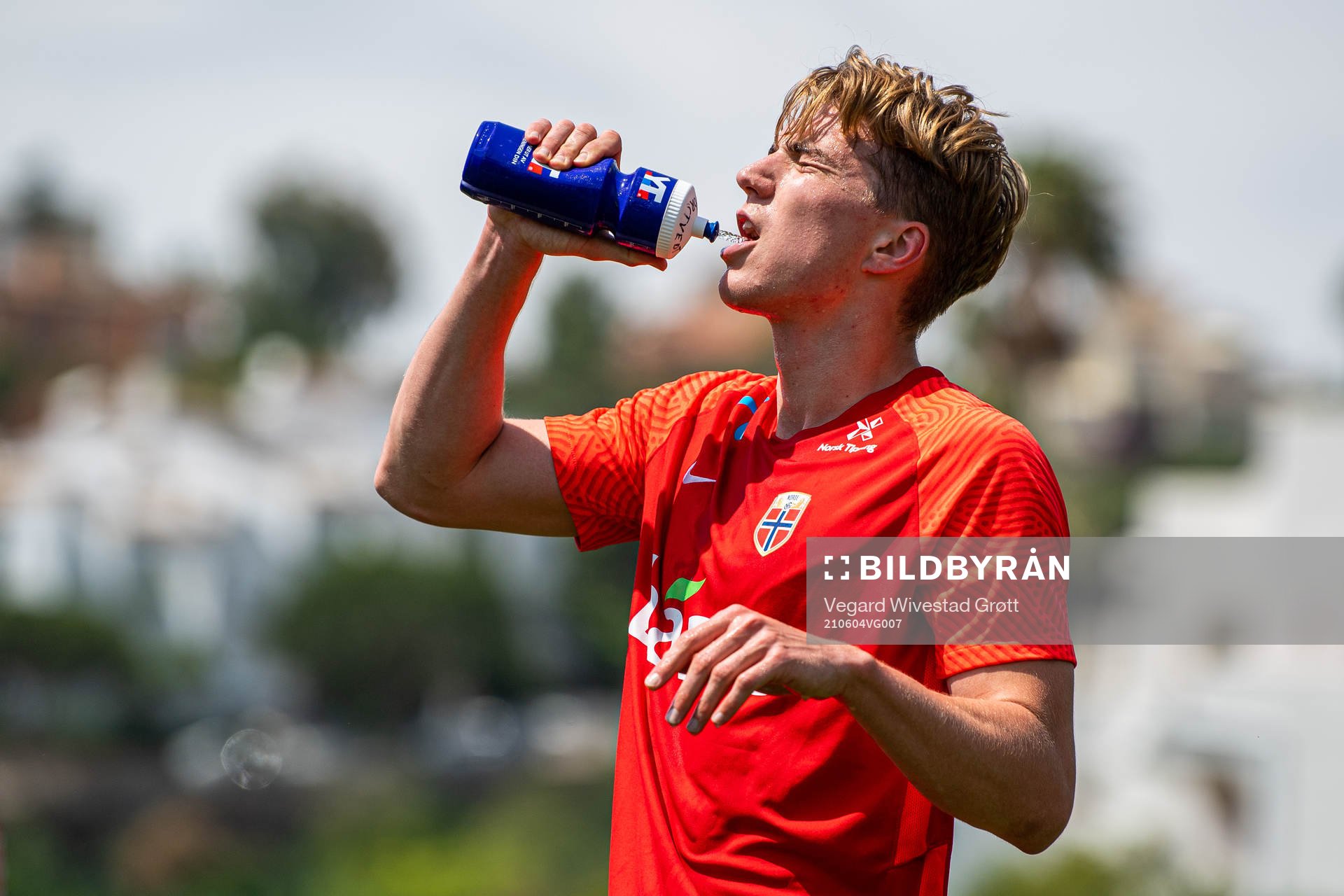 Kristian Thorstvedt of the Norwegian national football team