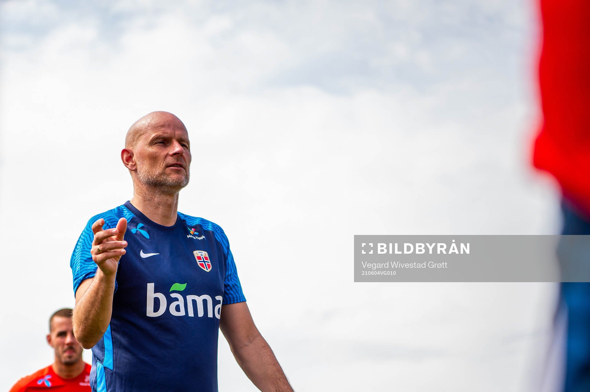 Ståle Solbakken, head coach of the Norwegian national