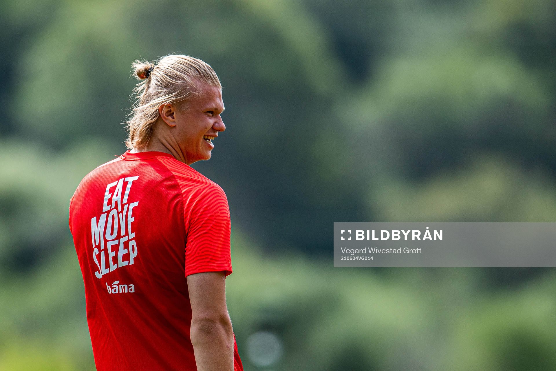 Erling Braut Haaland of the Norwegian national football team
