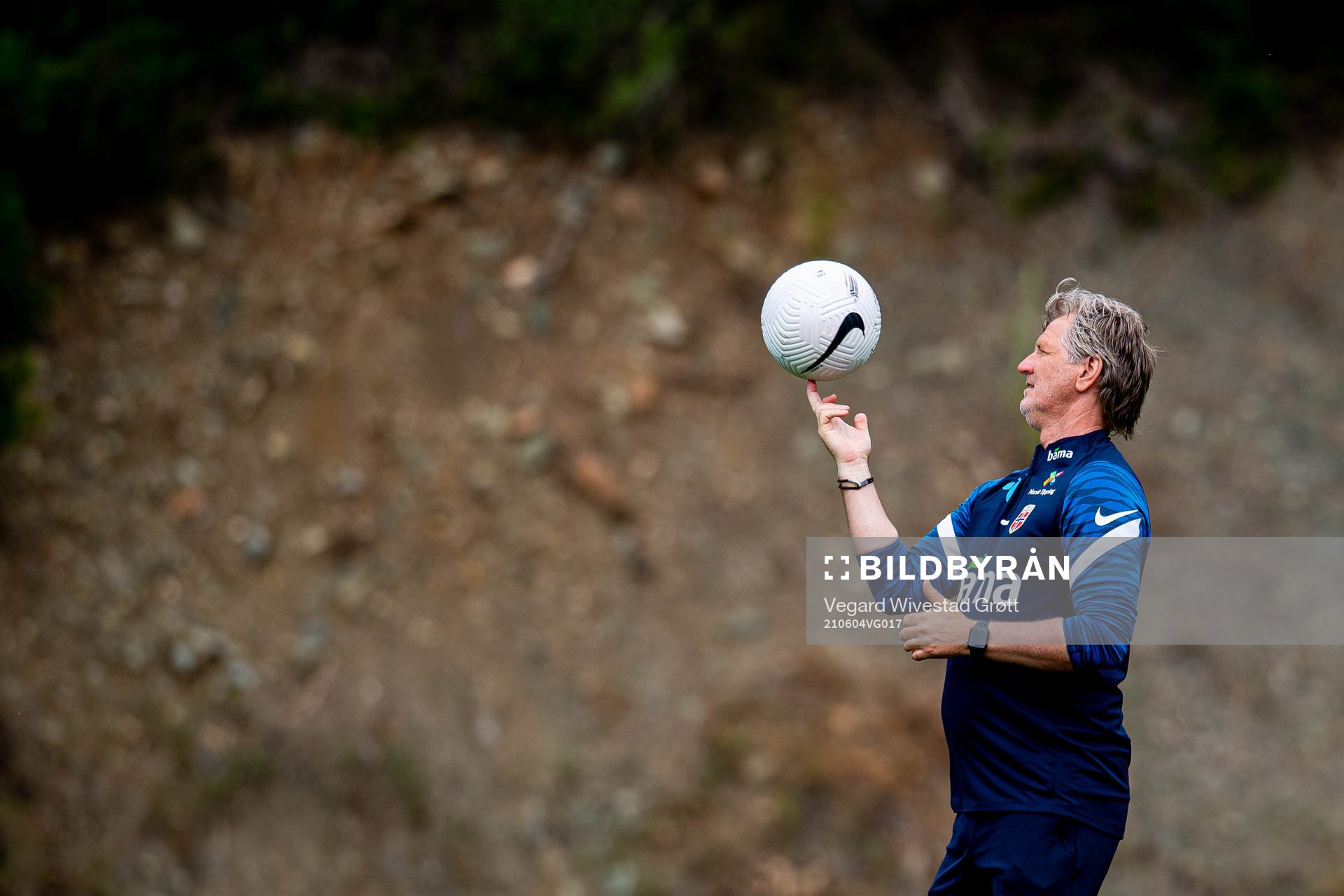 Kent Bergersen, assistant coach of the Norwegian national