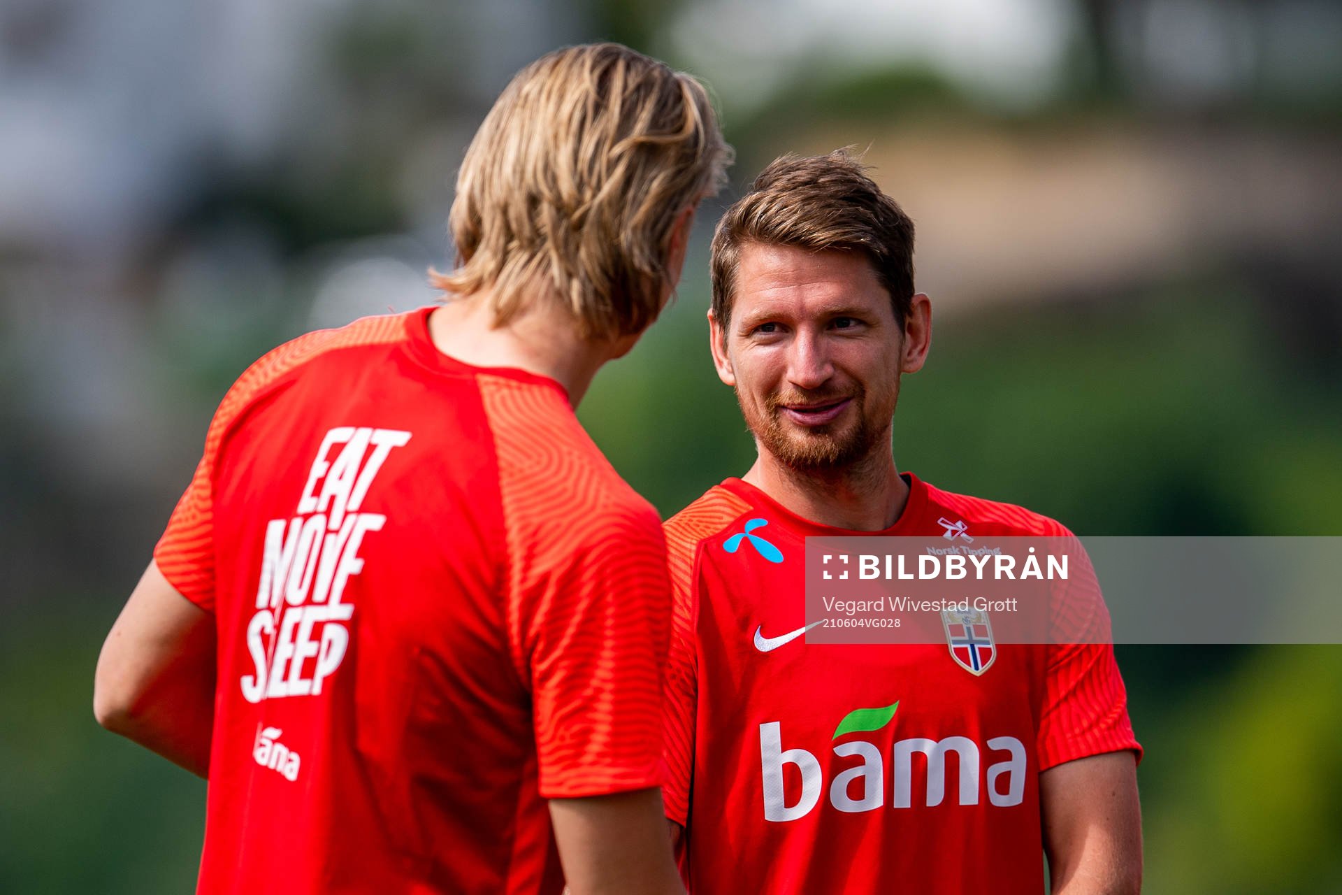 Stefan Strandberg of the Norwegian national football team