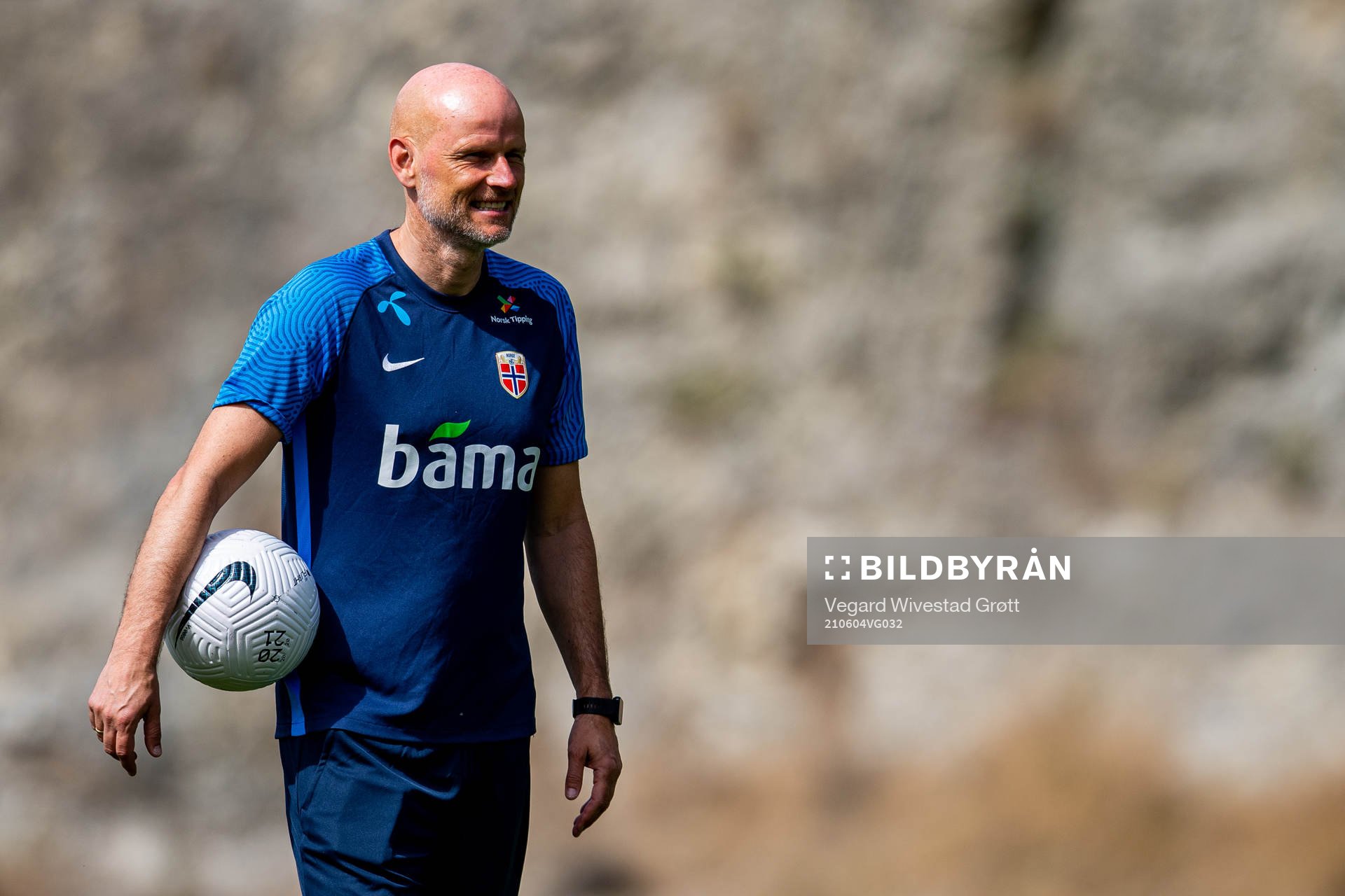 Ståle Solbakken, head coach of the Norwegian national