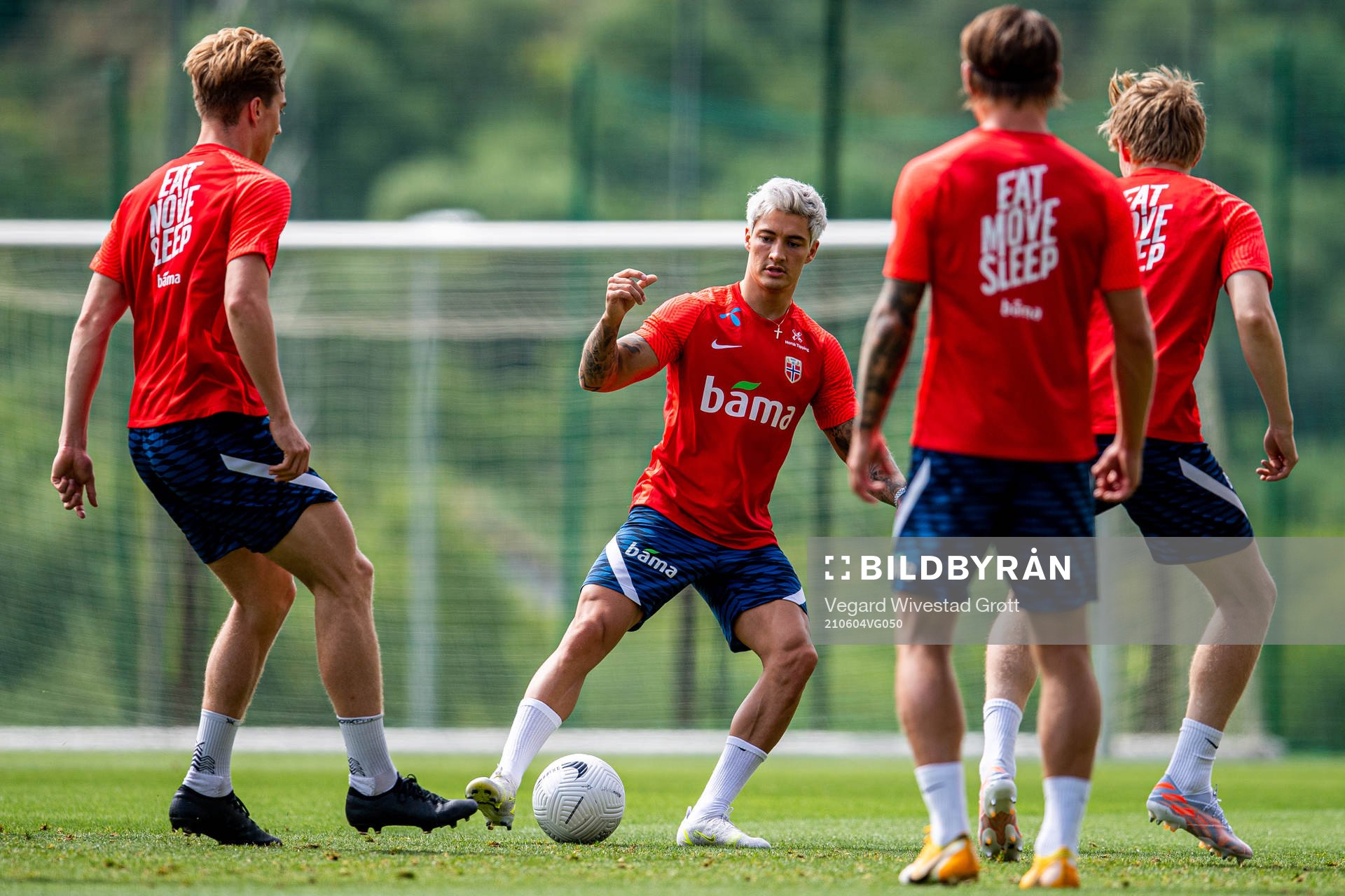 Mathias Normann of the Norwegian national football team