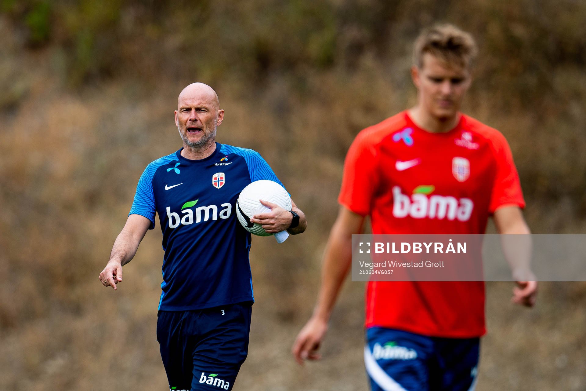 Ståle Solbakken, head coach of the Norwegian national