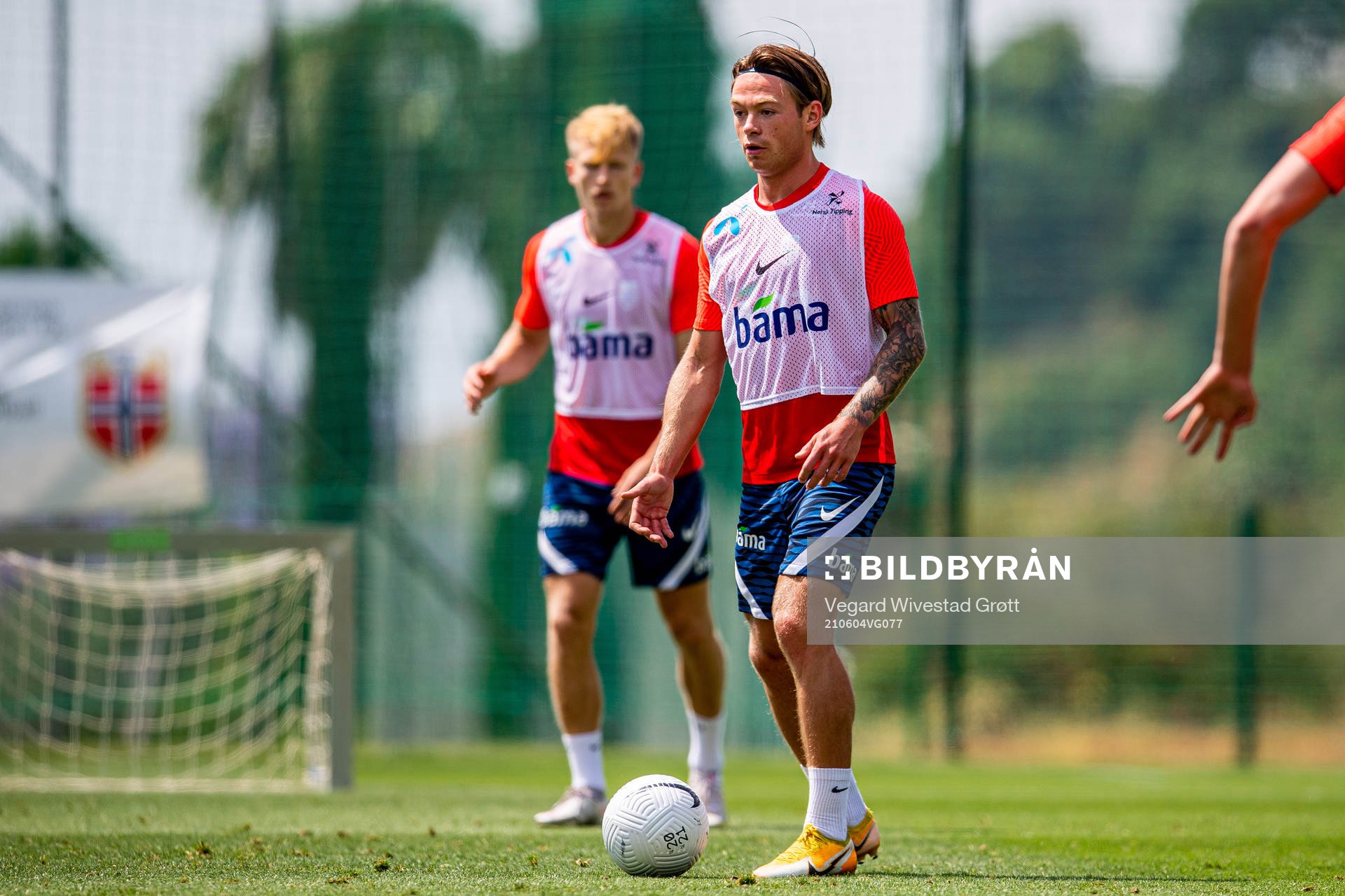 Patrick Berg of the Norwegian national football team