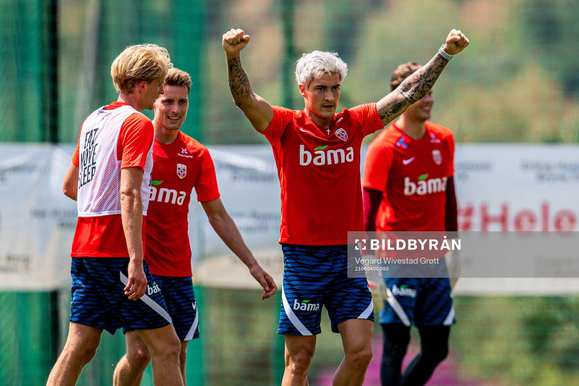 Mathias Normann of the Norwegian national football team