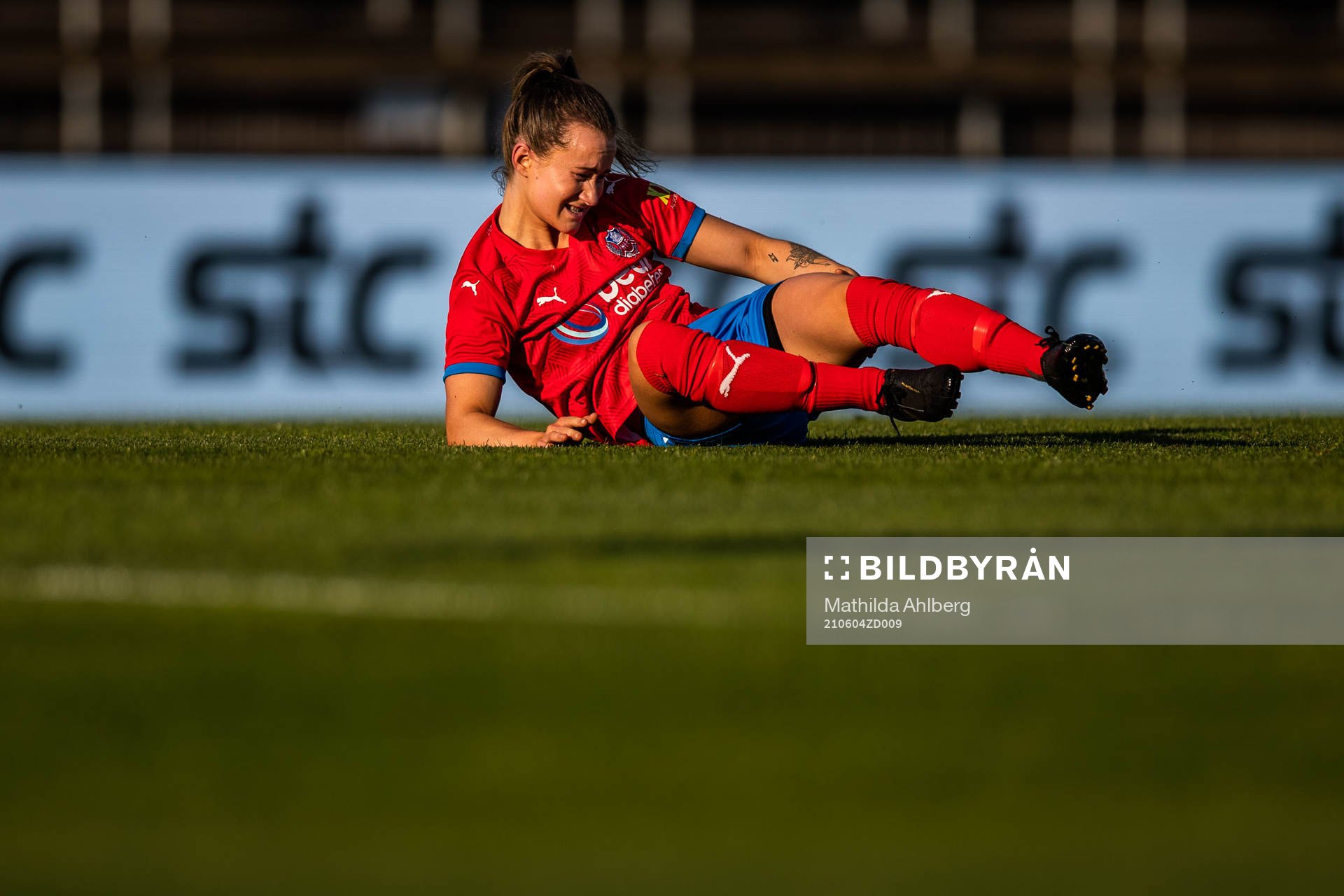 Helsingborgs Sanna Nilsson har ont