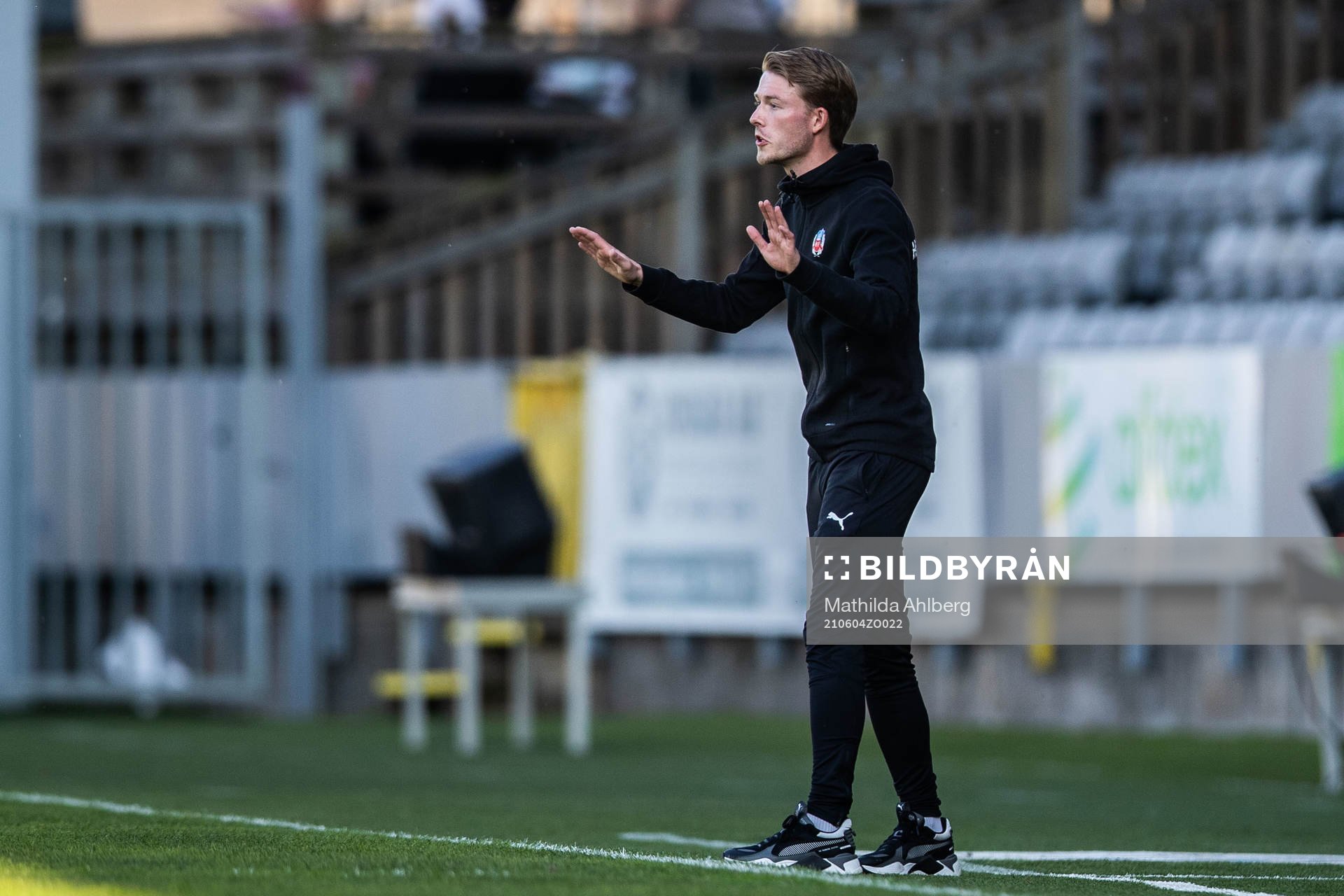 Helsingborgs tränare Kristoffer Schönbeck