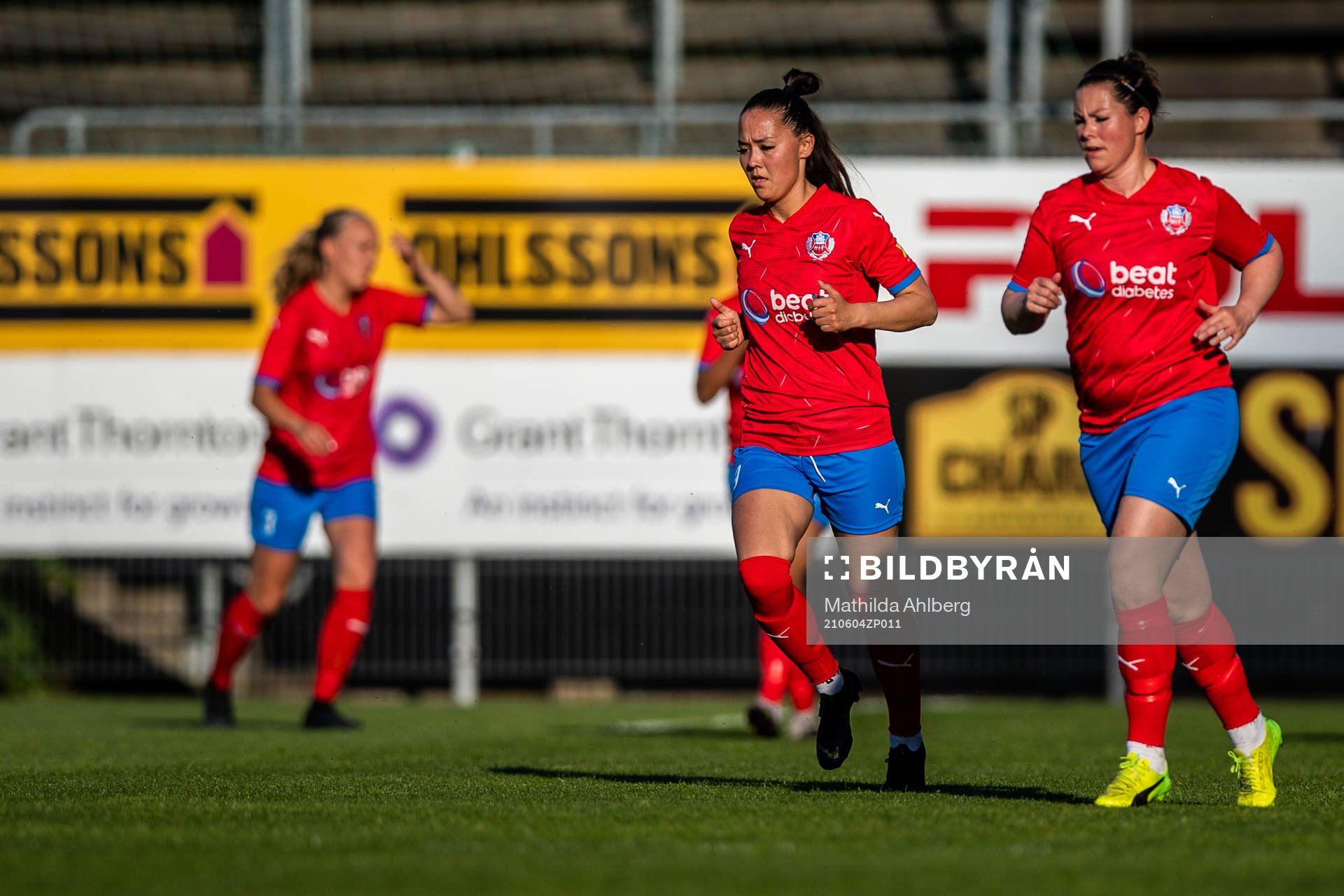 Helsingborgs Isabel Aguilar och Mia Westerblad