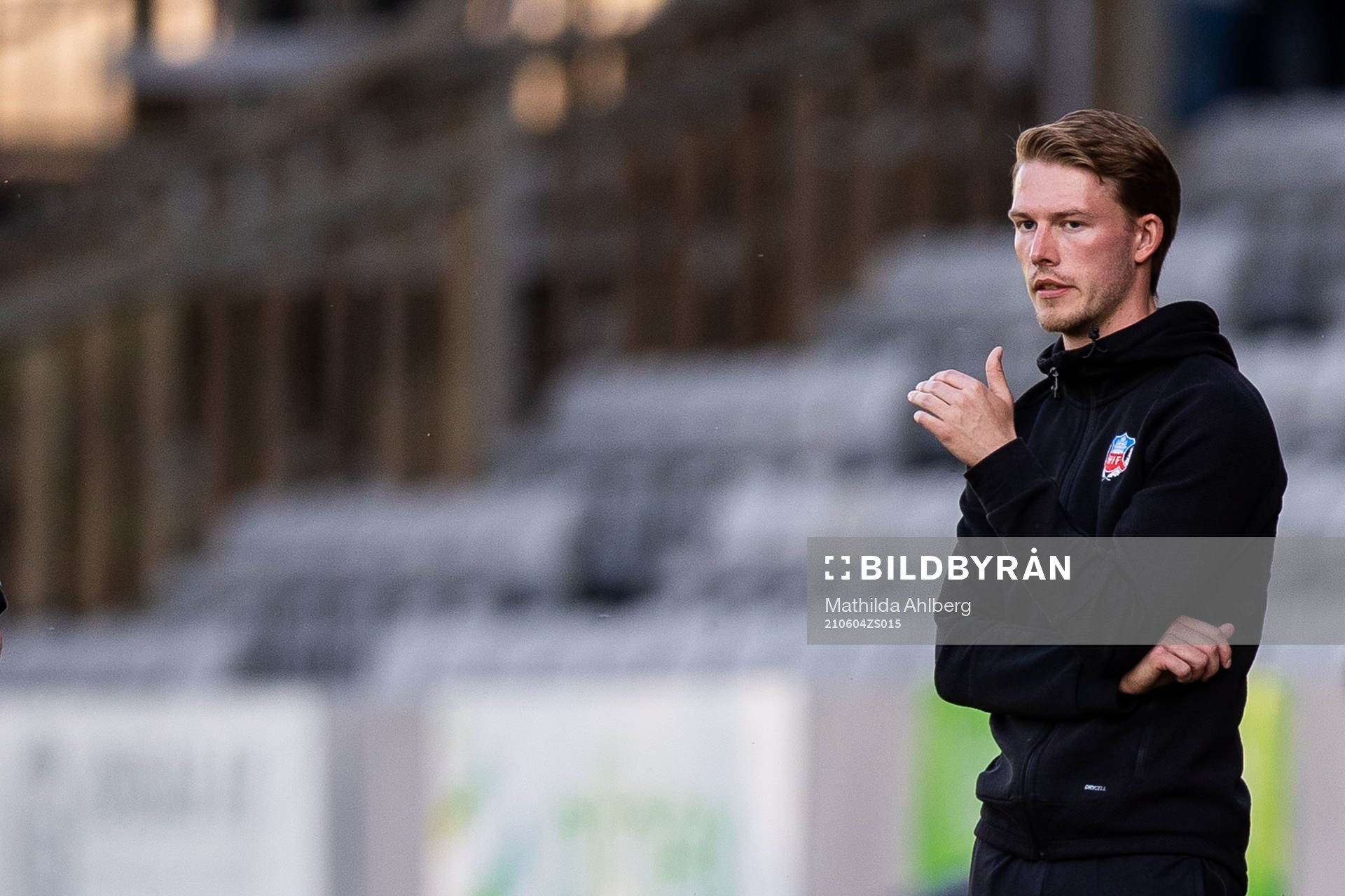 Helsingborgs tränare Kristoffer Schönbeck