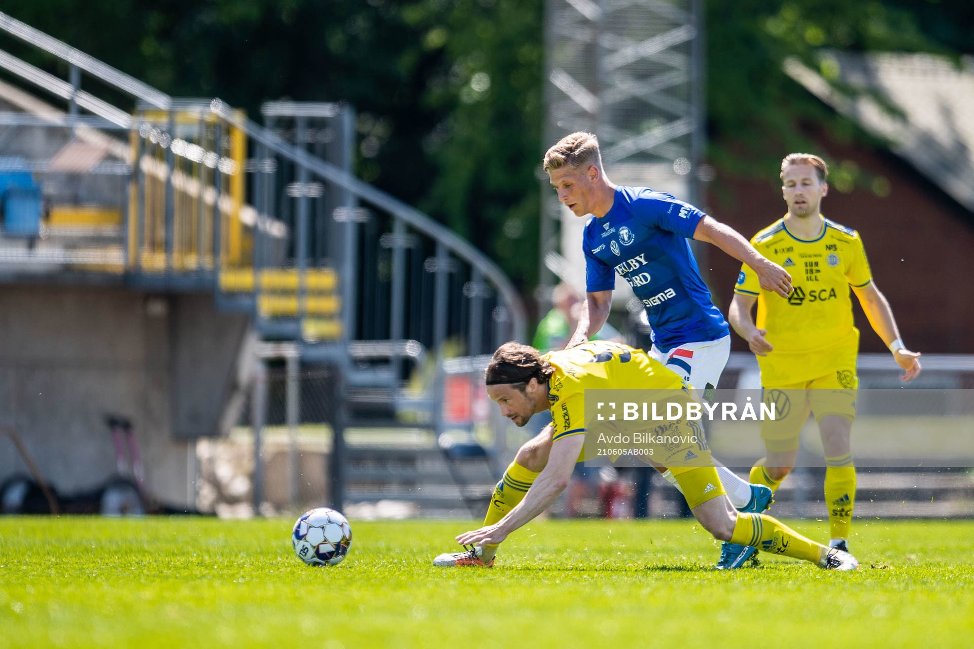 Sundsvalls Linus Hallenius och Trelleborgs Tobias Karlsson