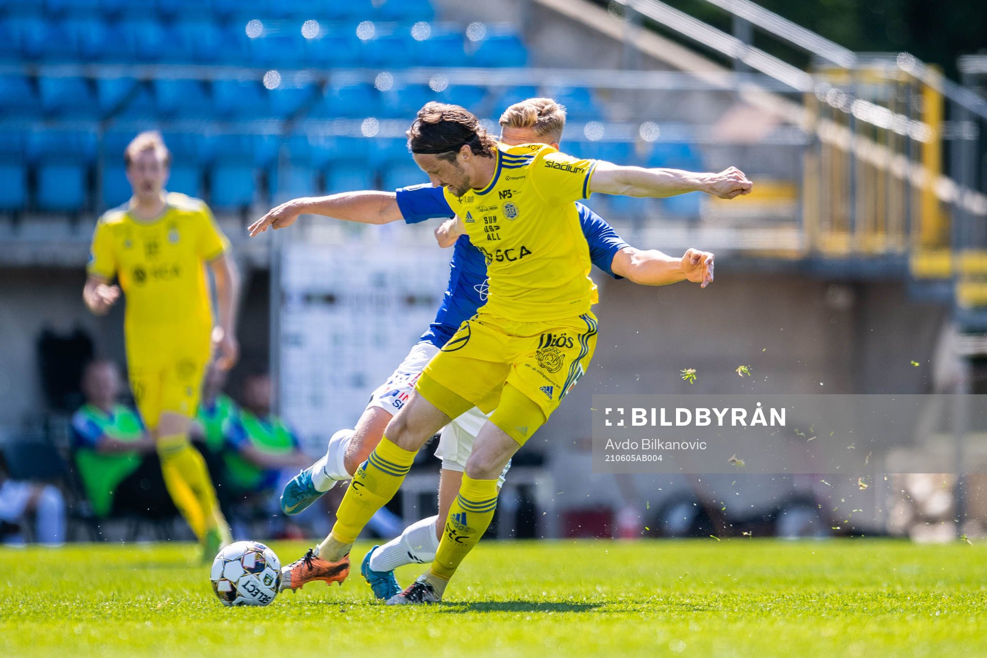 Sundsvalls Linus Hallenius och Trelleborgs Tobias Karlsson