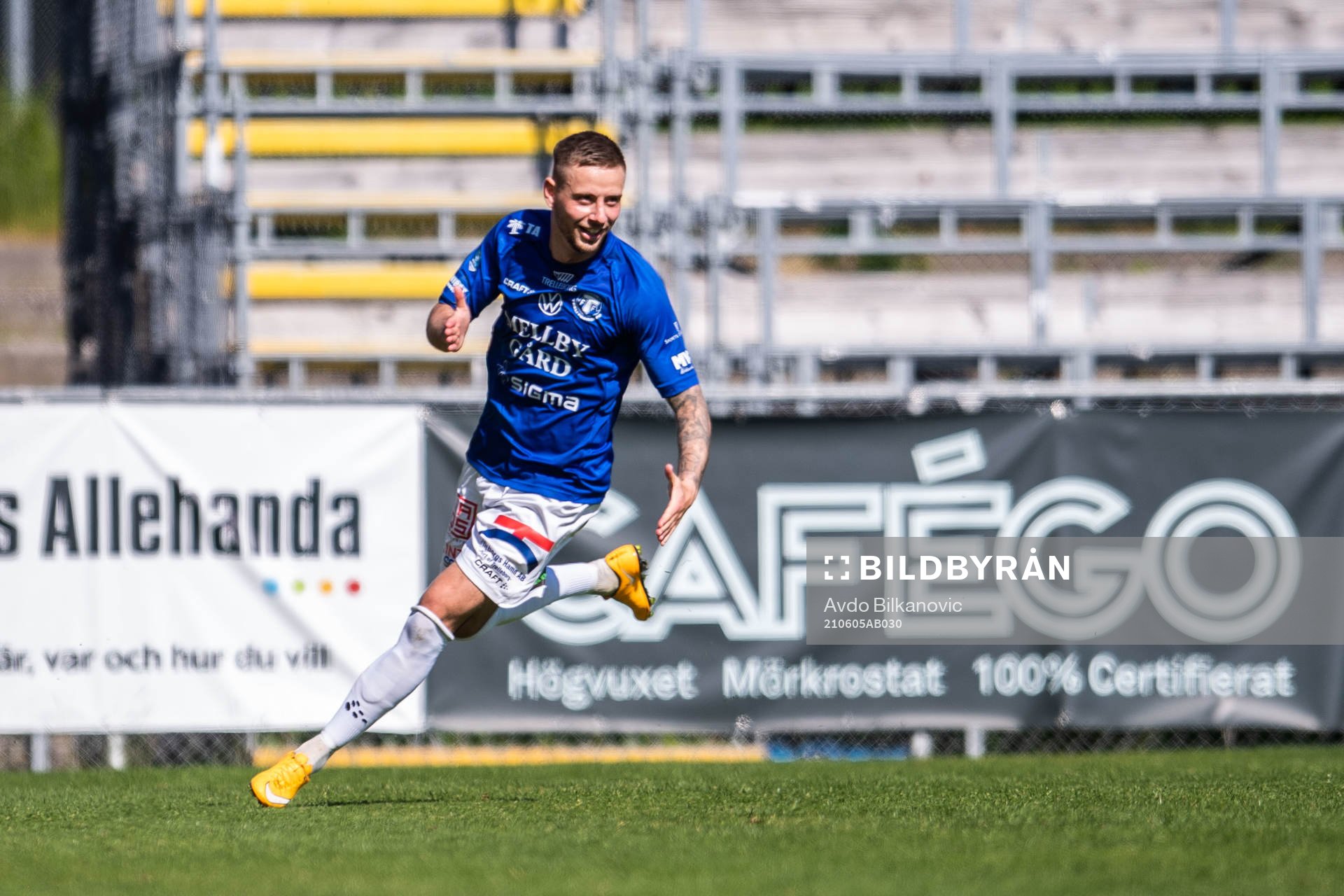 Trelleborgs Petar Petrovic jublar
